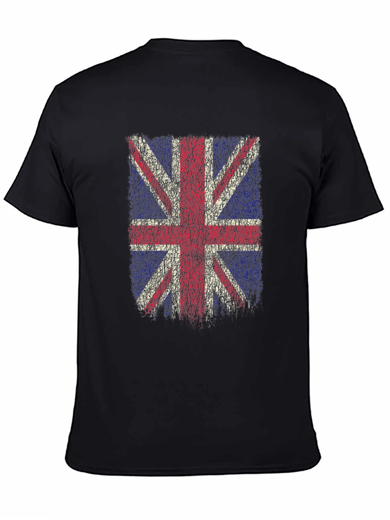 Union Jack T-Shirt - Distressed UK Flag Design