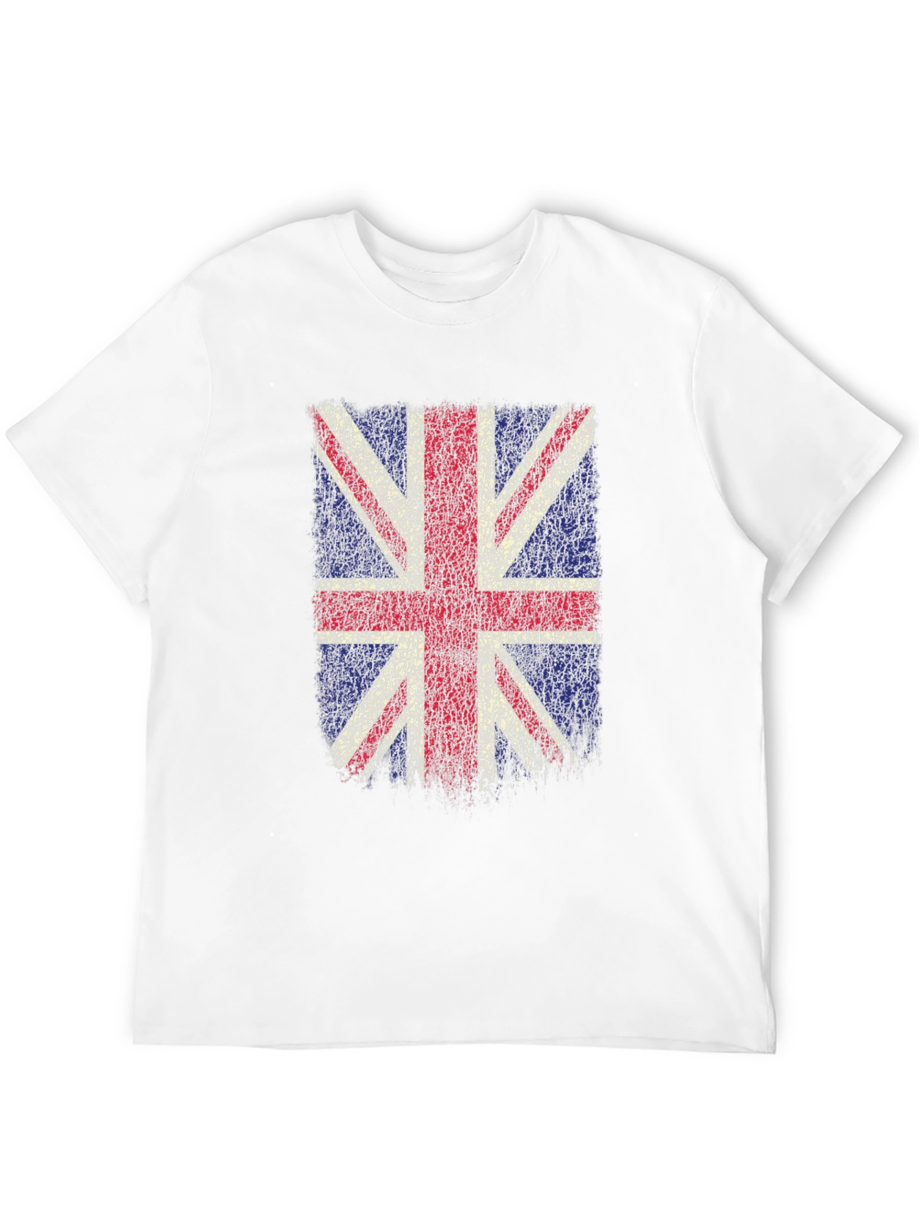 Union Jack T-Shirt - Distressed UK Flag Design
