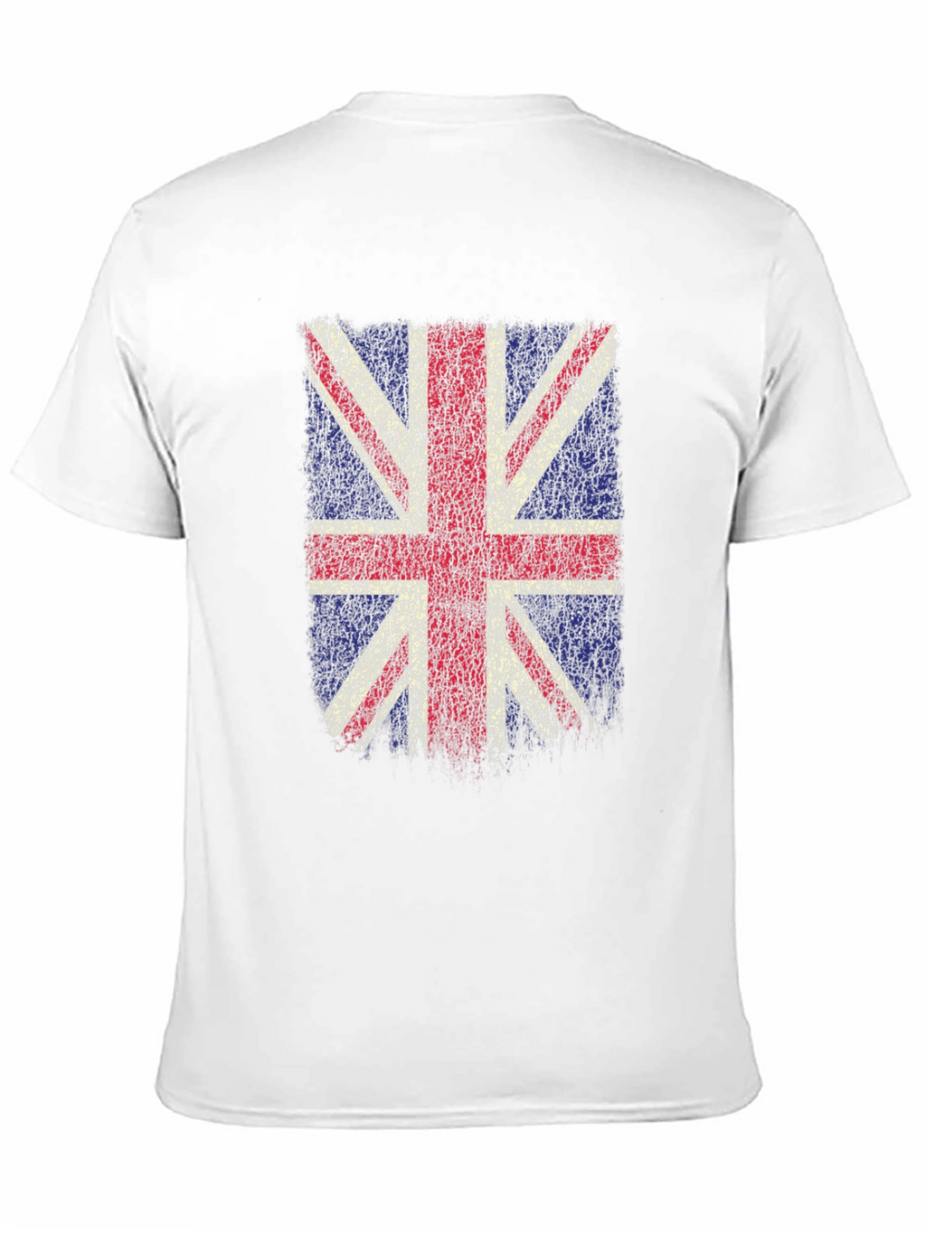 Union Jack T-Shirt - Distressed UK Flag Design