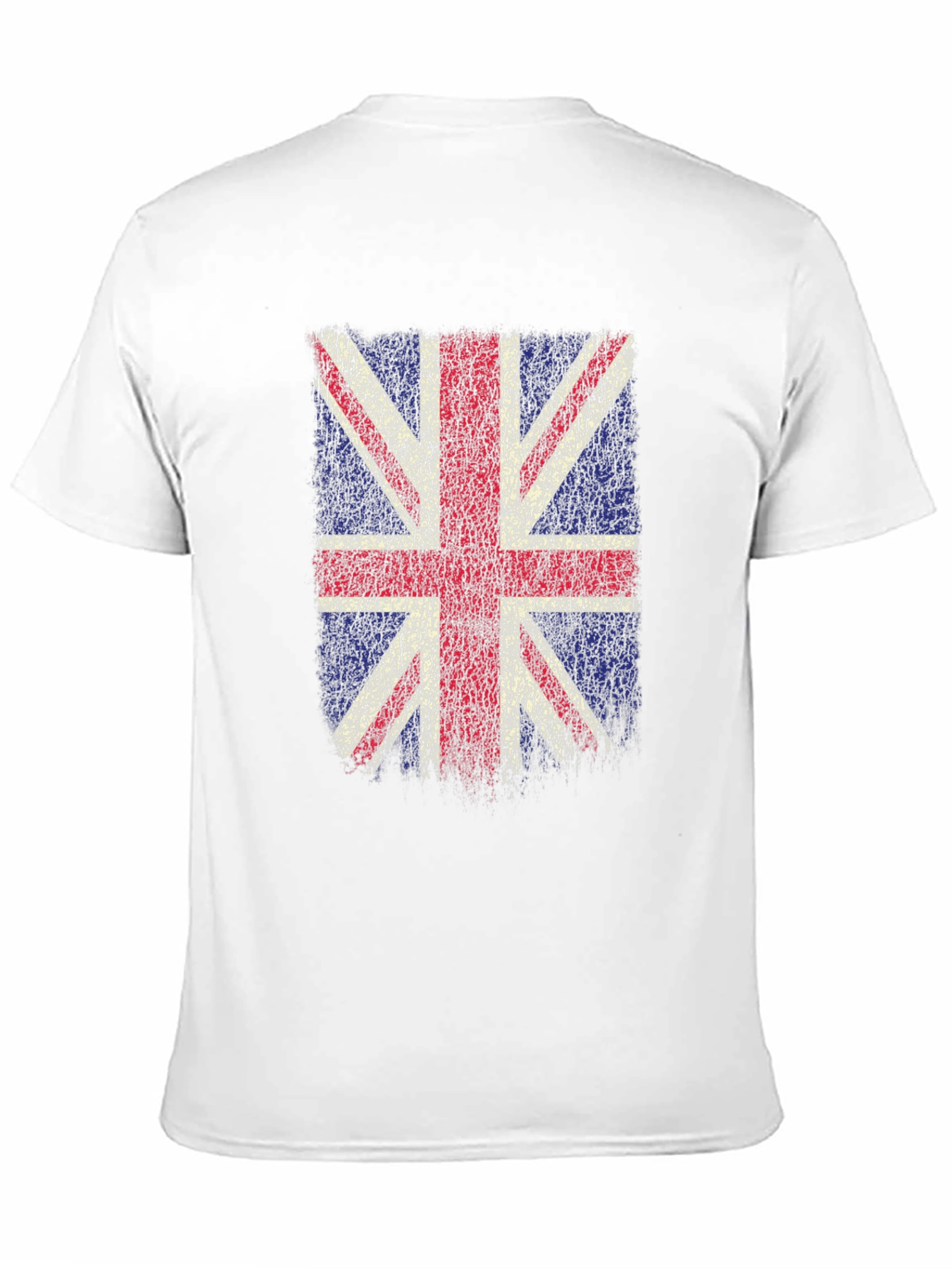 Union Jack T-Shirt - Distressed UK Flag Design