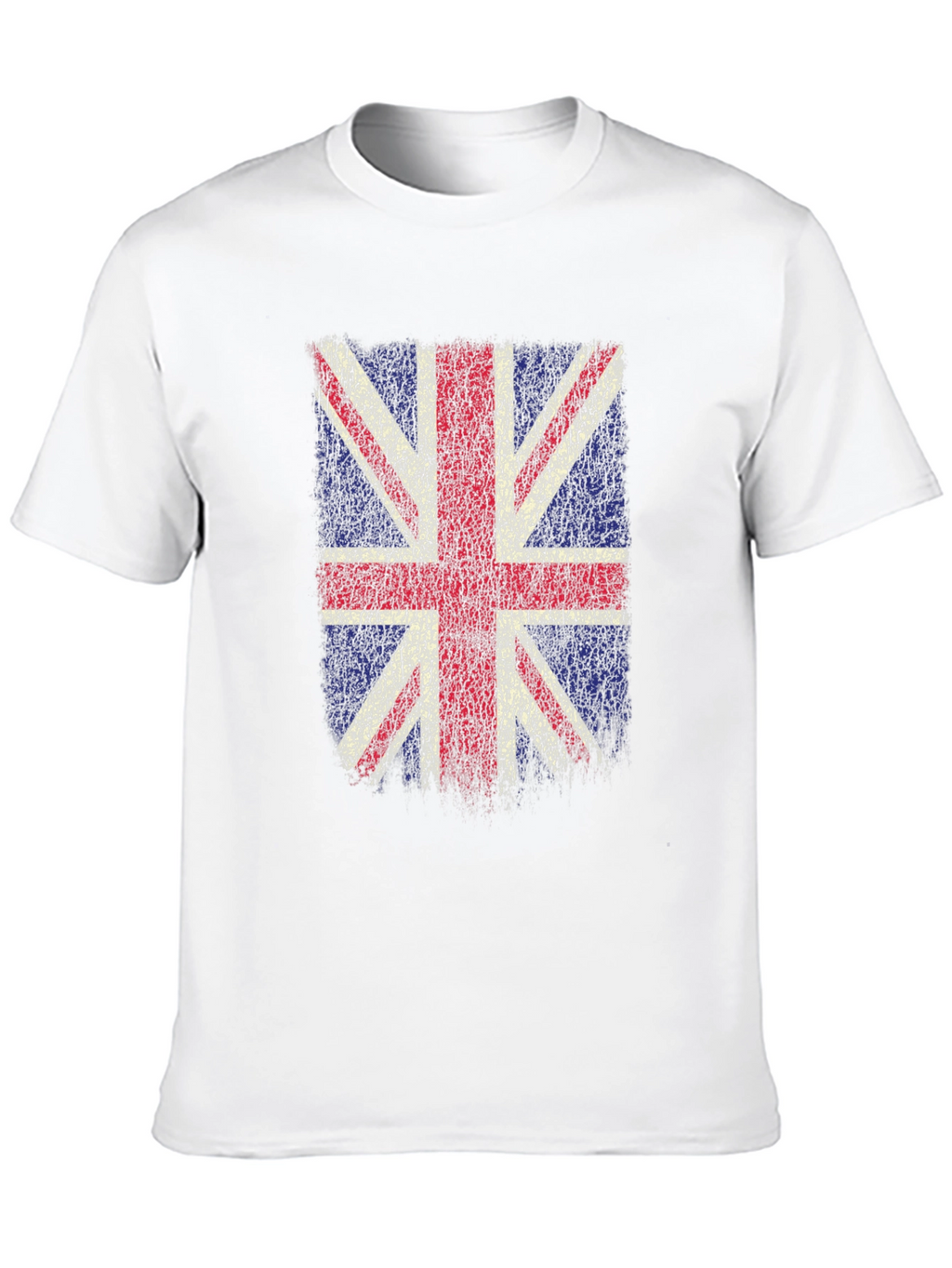 Union Jack T-Shirt - Distressed UK Flag Design