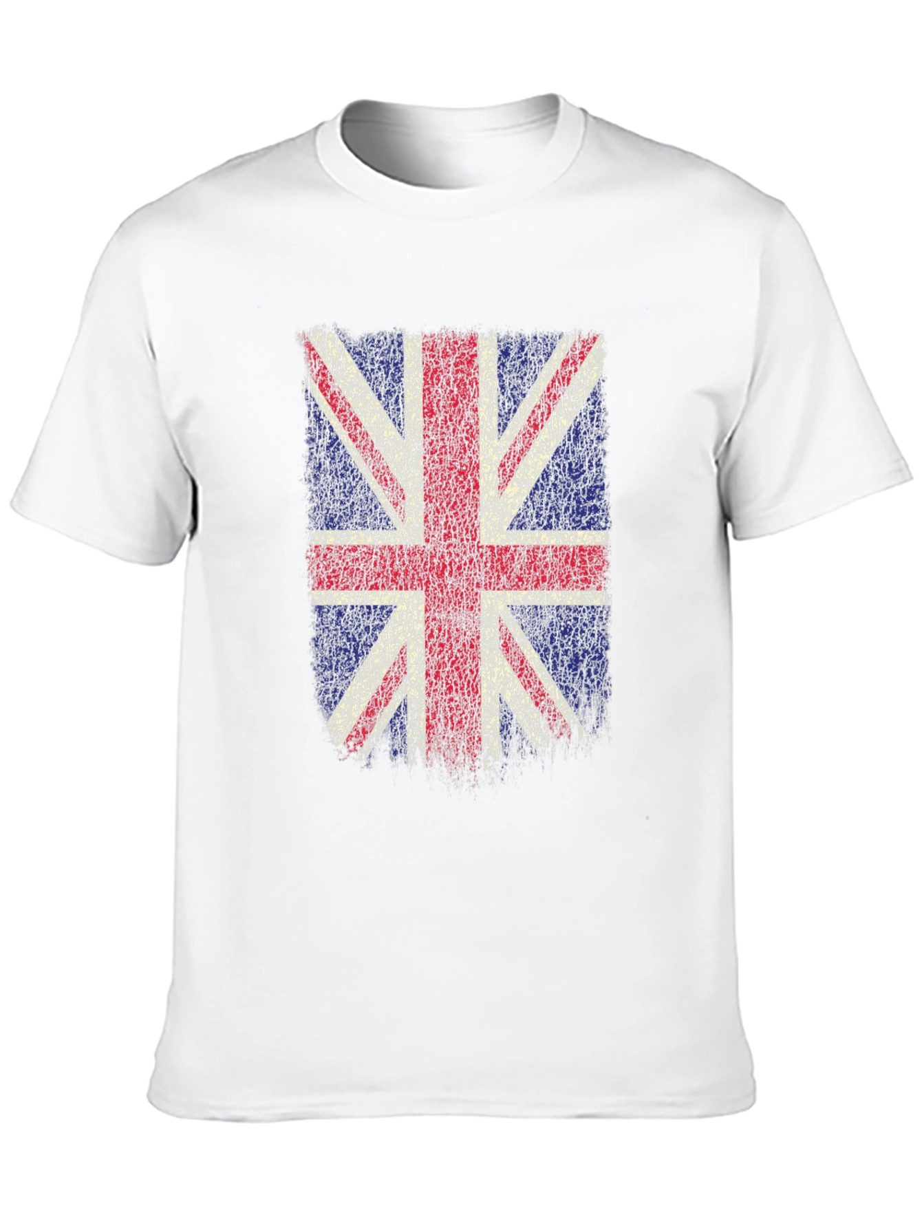 Union Jack T-Shirt - Distressed UK Flag Design