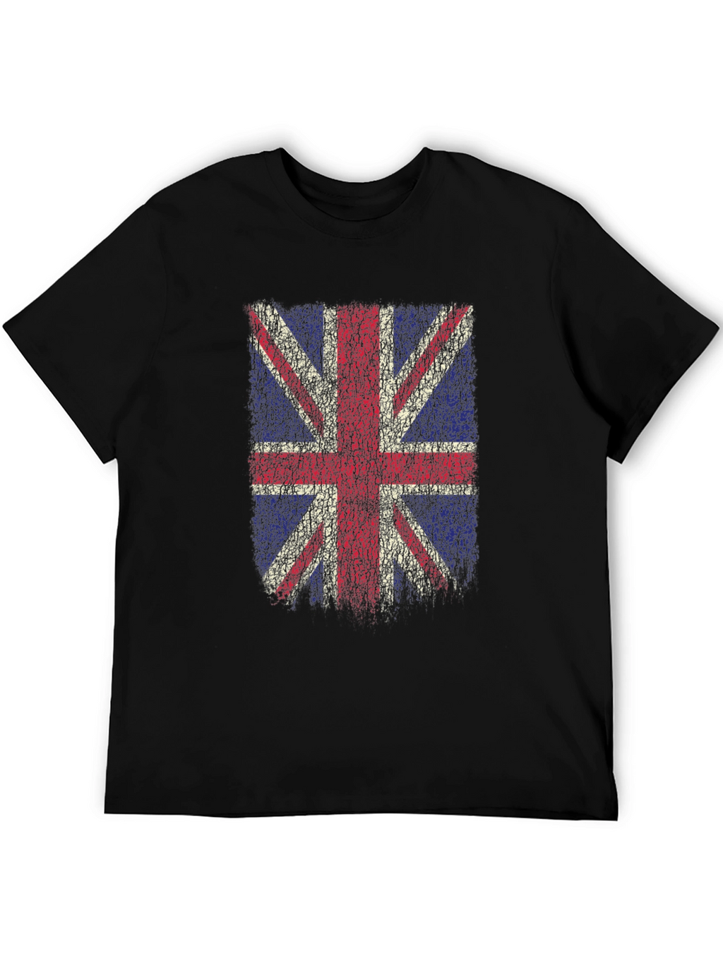 Union Jack T-Shirt - Distressed UK Flag Design