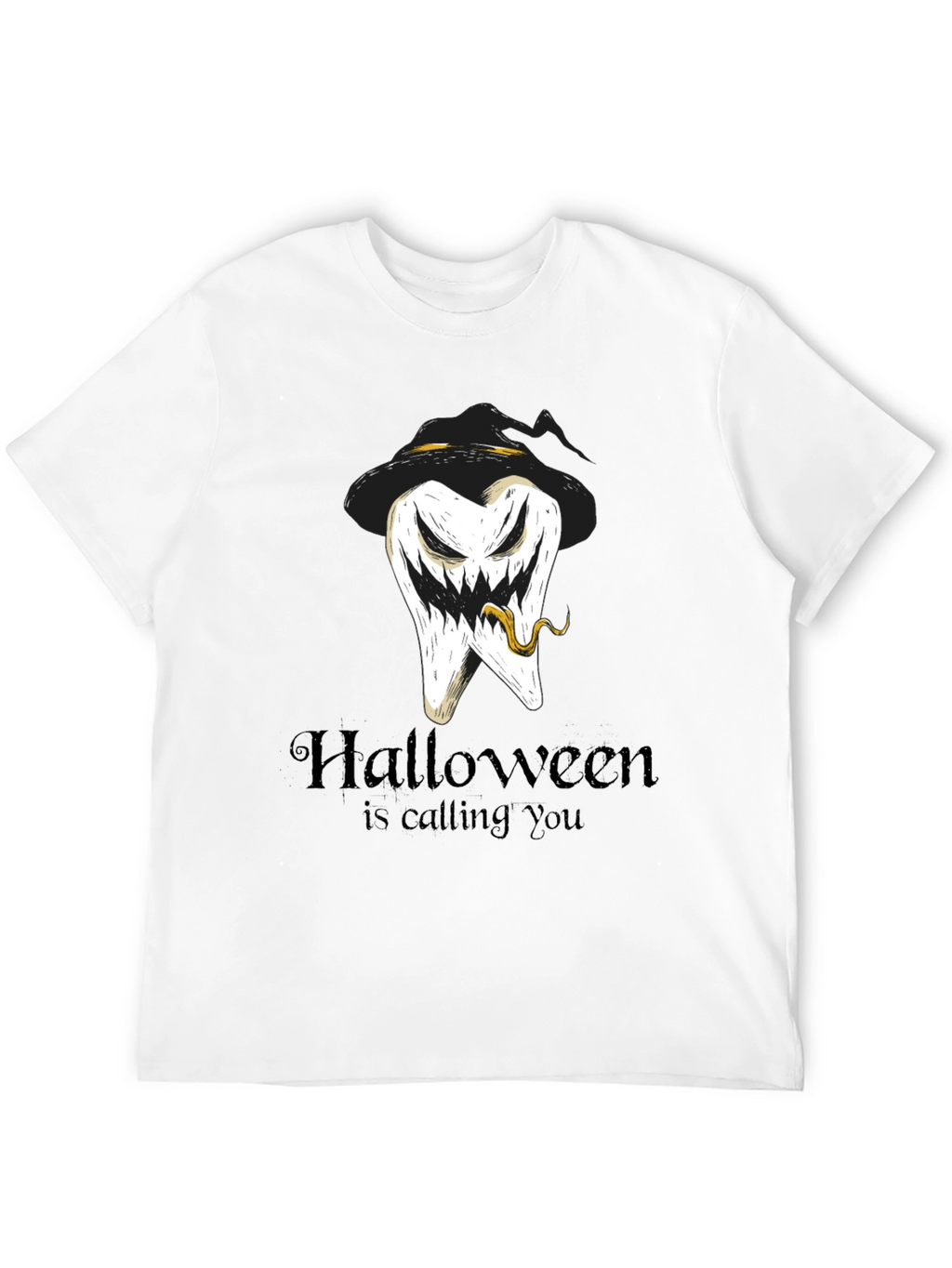 Halloween Tooth Tee: Calling You!