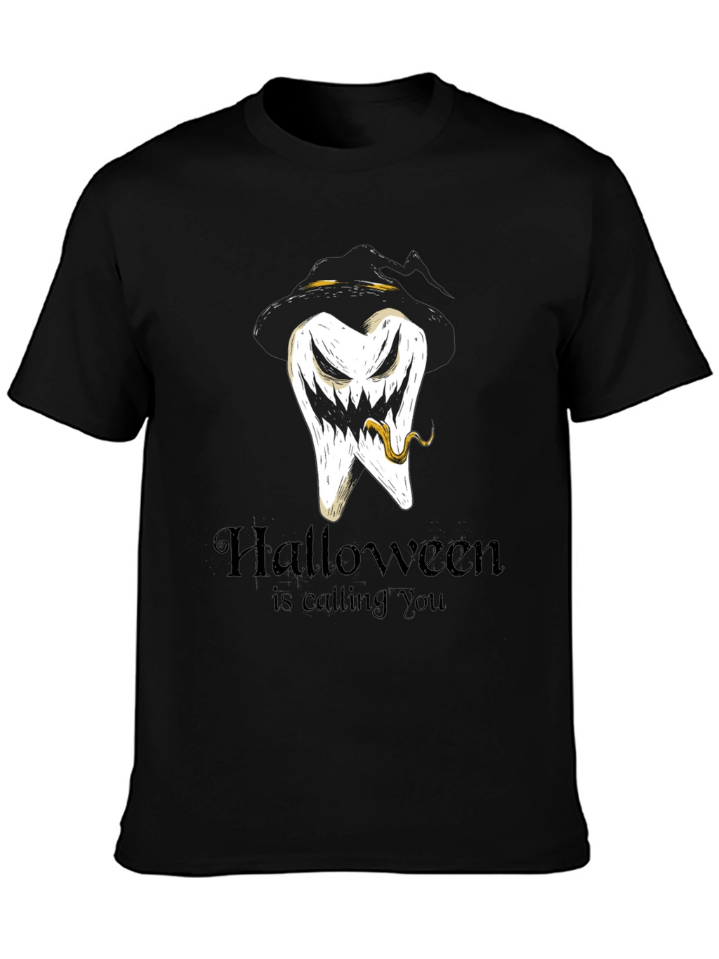 Halloween Tooth Tee: Calling You!