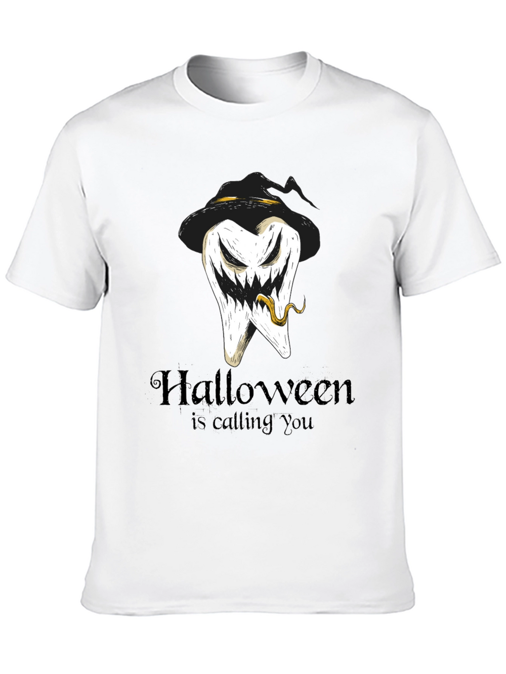 Halloween Tooth Tee: Calling You!