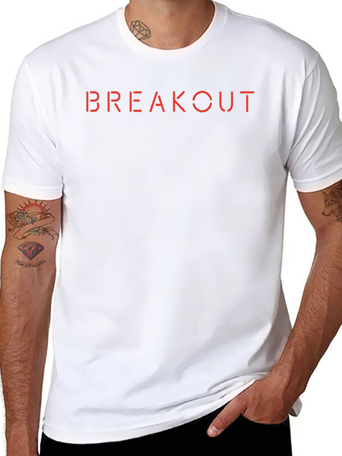 Breakout Graphic T-Shirt - Mens Casual Wear