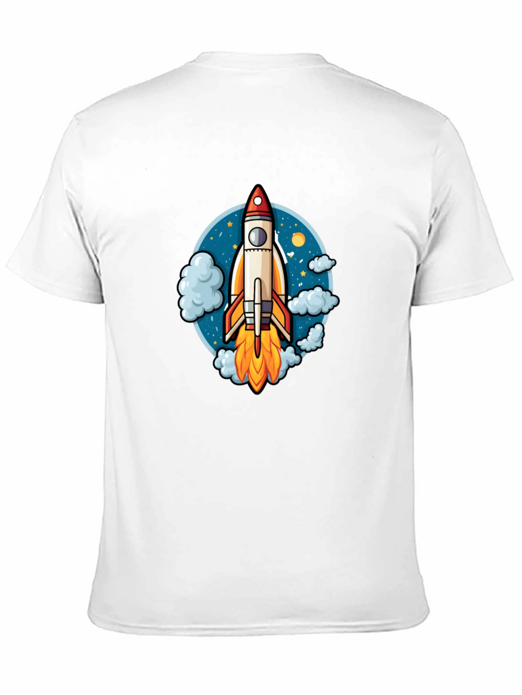 Rocket Launch Graphic Tee - Black