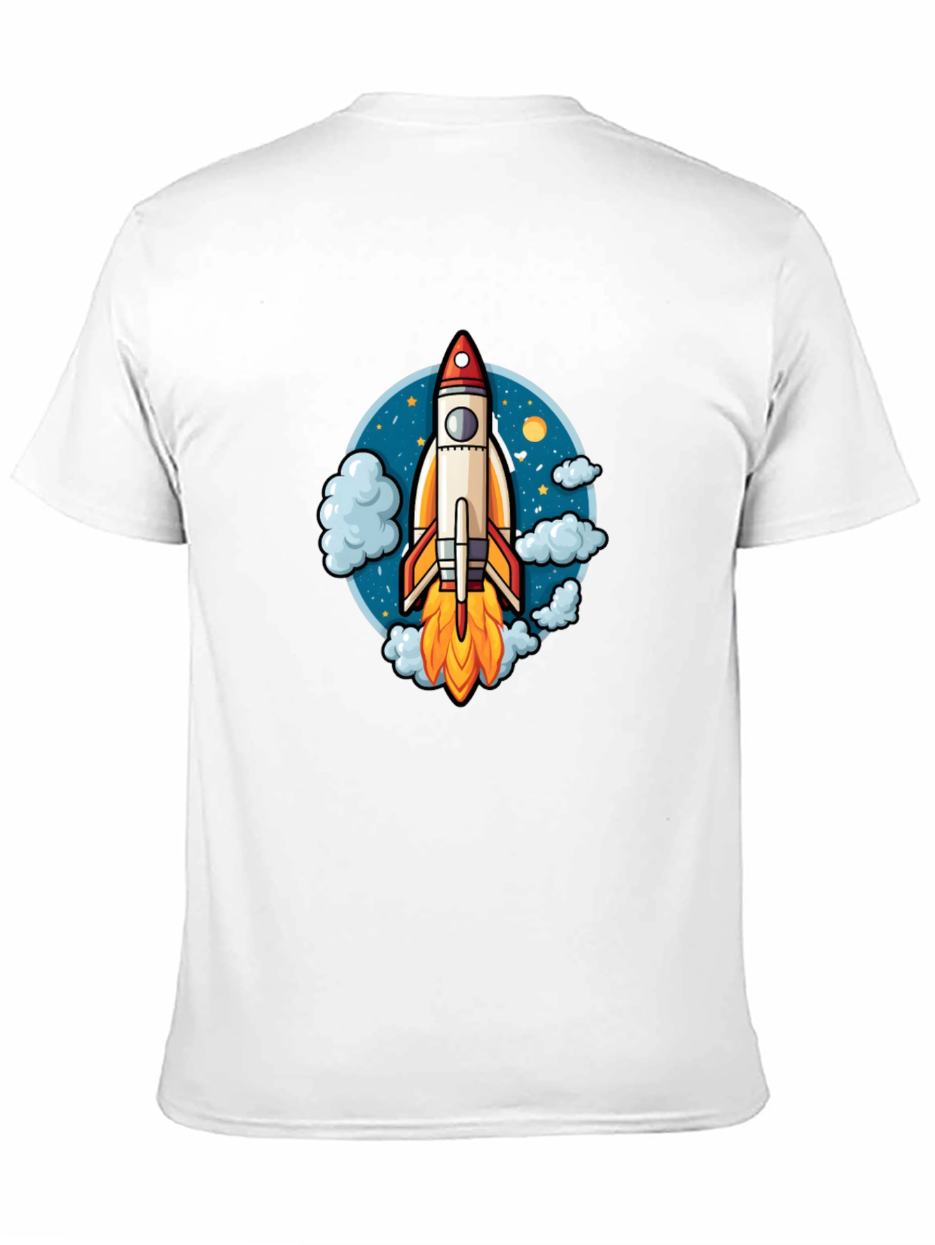 Rocket Launch Graphic Tee - Black