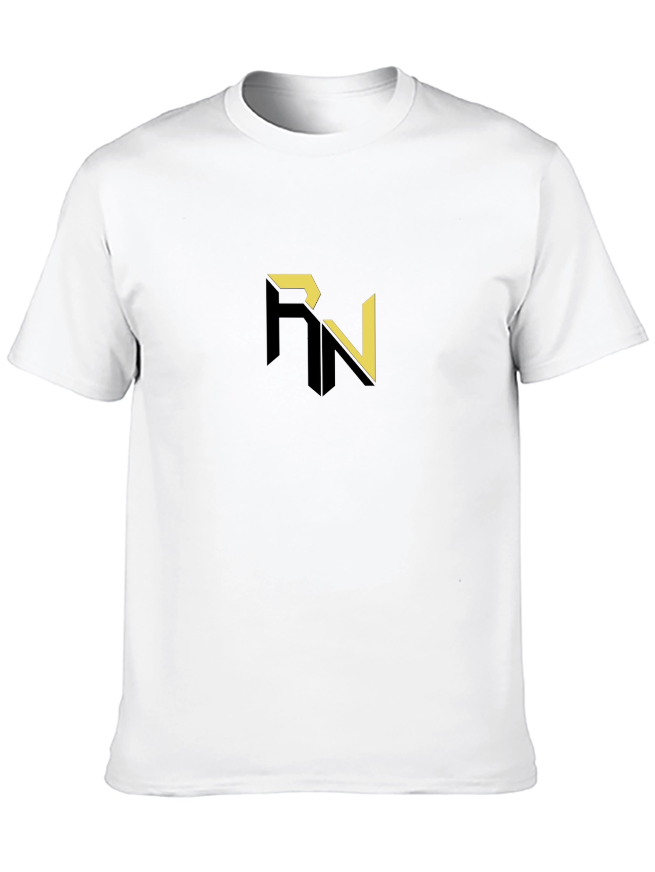 Modern RN Logo Black T-Shirt
