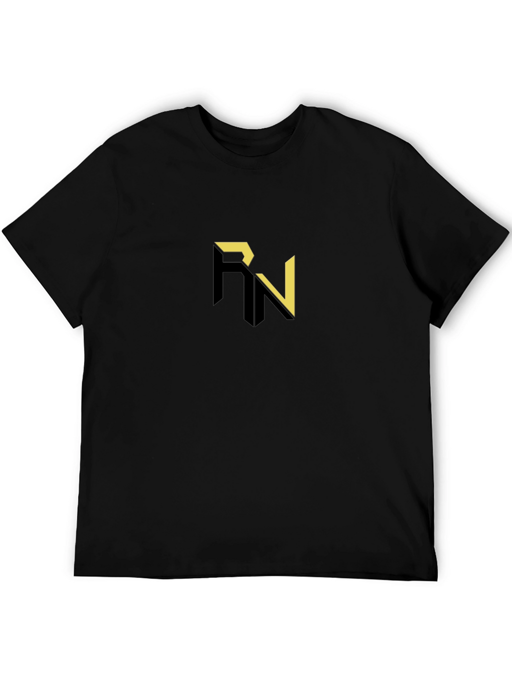 Modern RN Logo Black T-Shirt