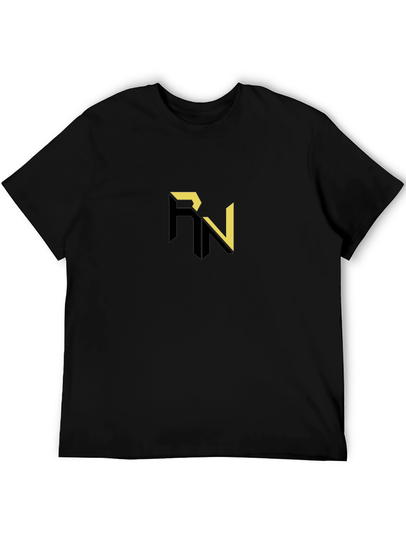 Modern RN Logo Black T-Shirt
