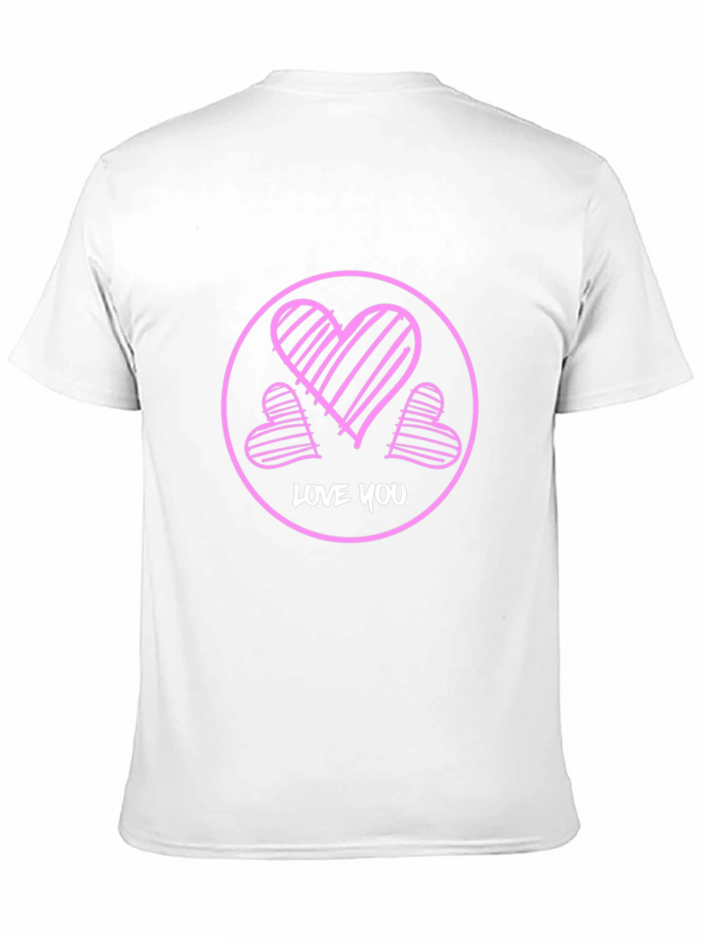 Love You Graphic Black Tee