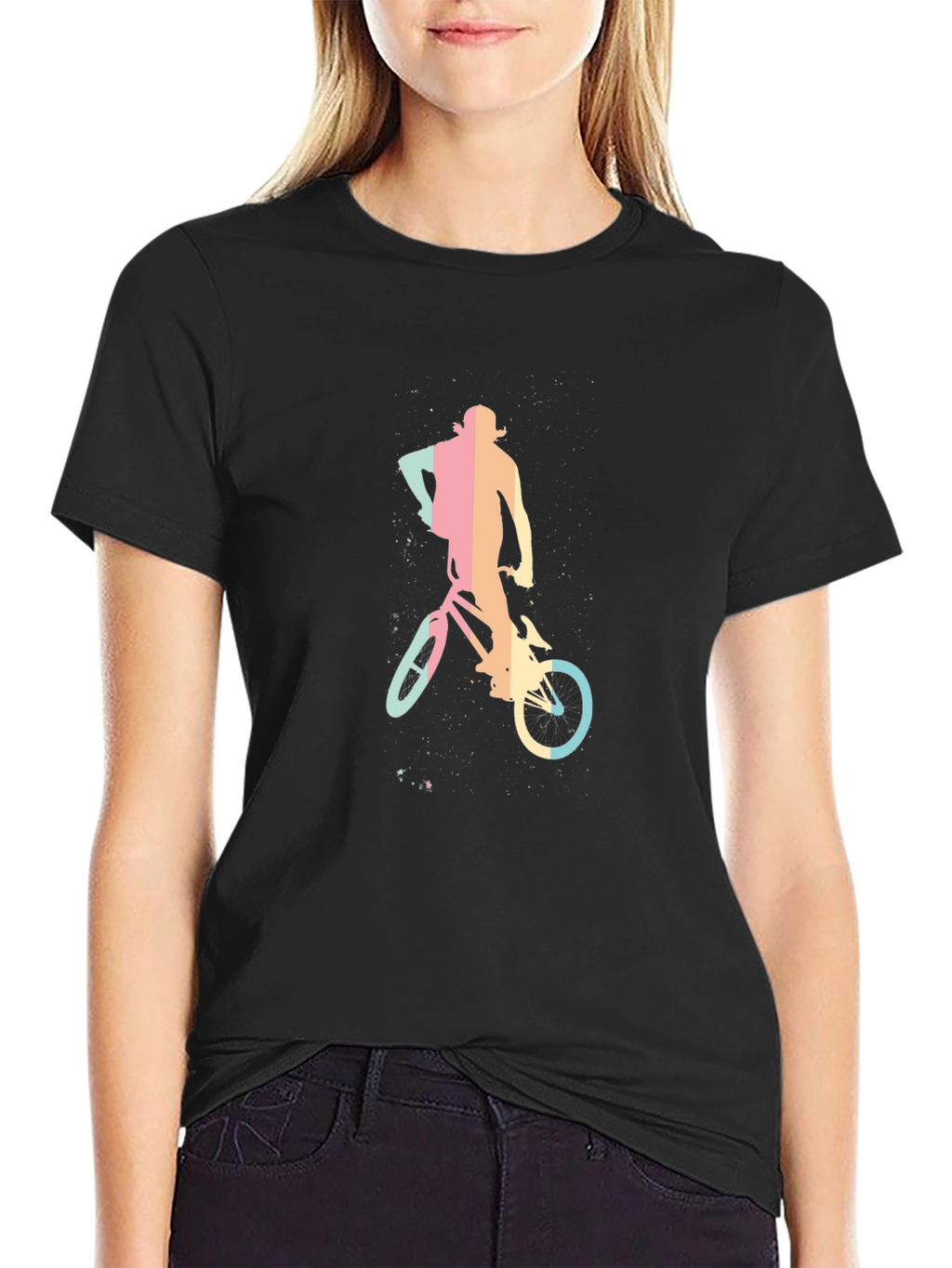 Retro Biker Graphic Tee - Cool Casual Style