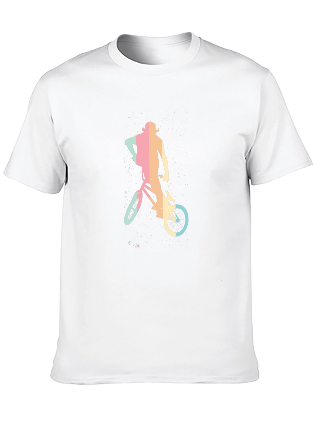 Retro Biker Graphic Tee - Cool Casual Style