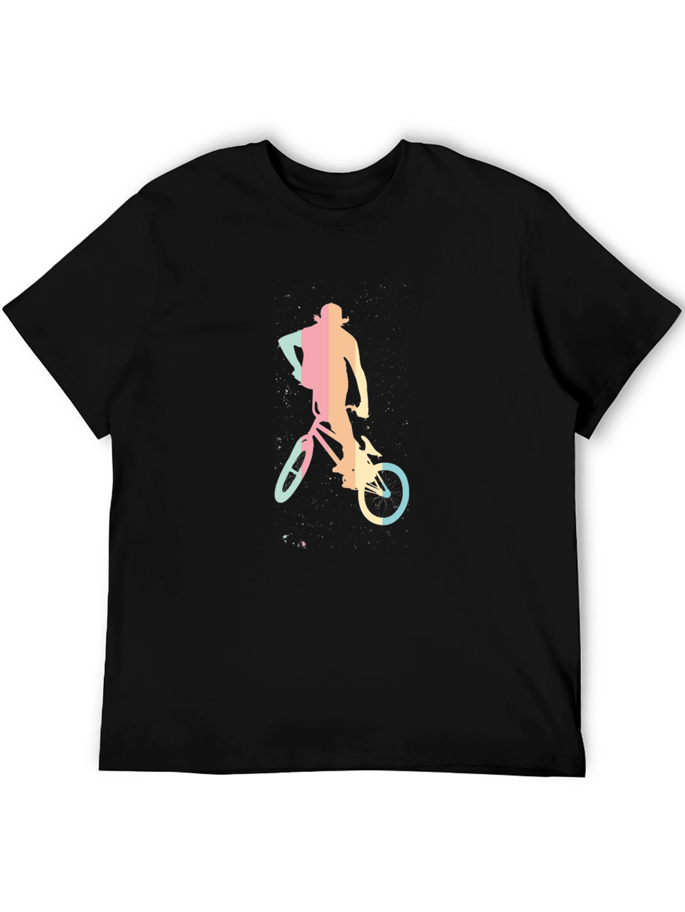 Retro Biker Graphic Tee - Cool Casual Style