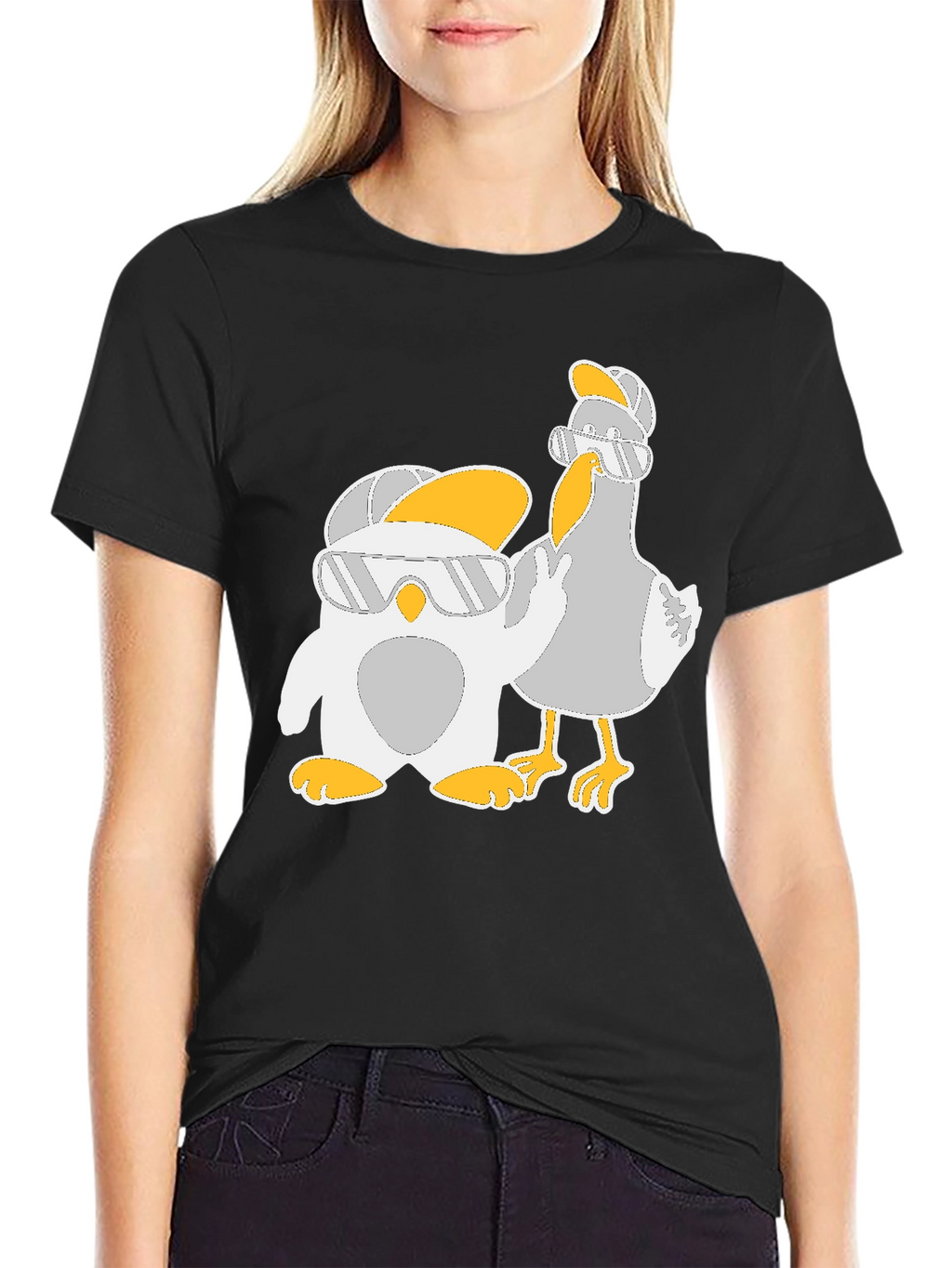 Cool Cartoon Animal Graphic Tee