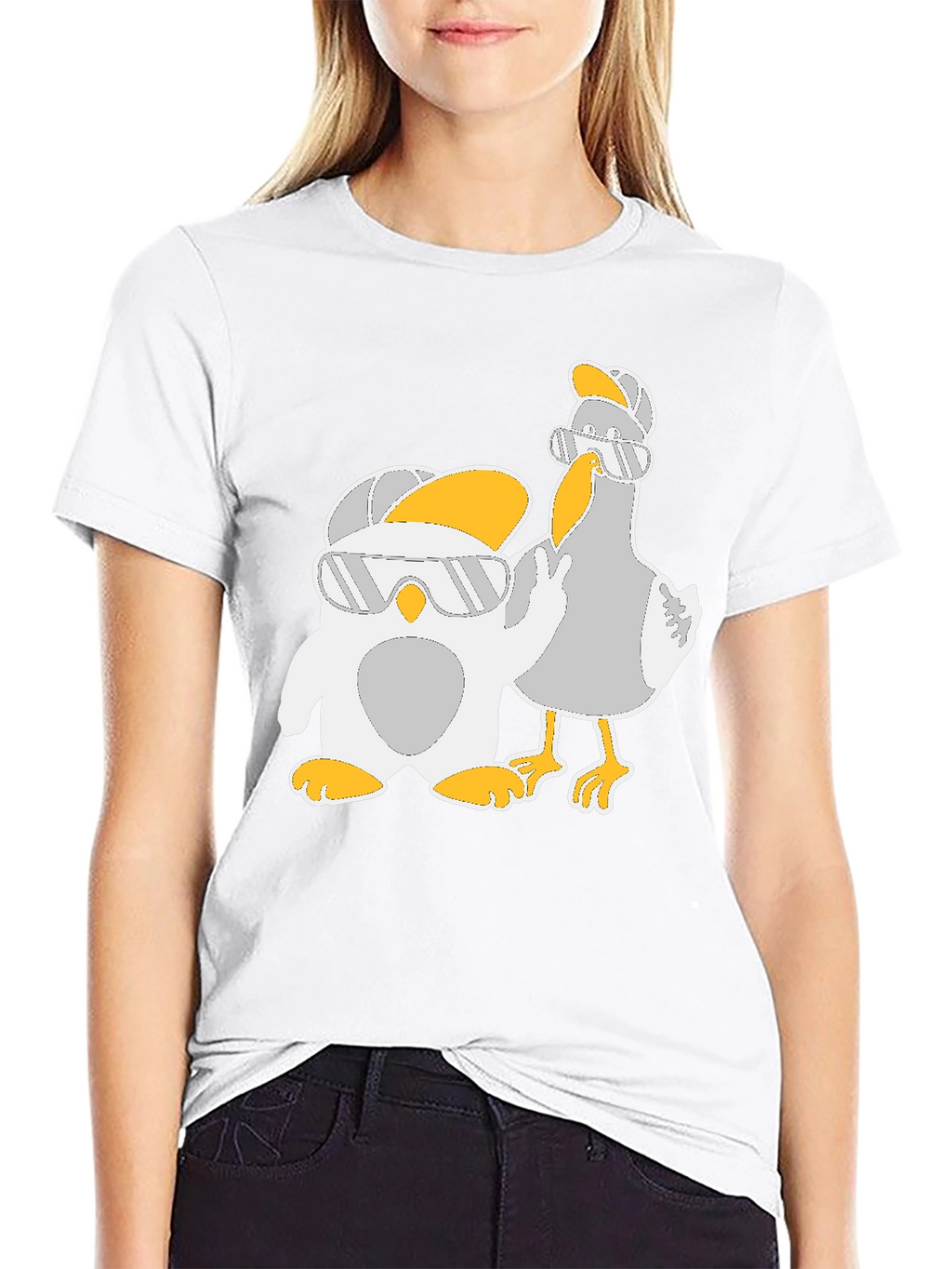 Cool Cartoon Animal Graphic Tee