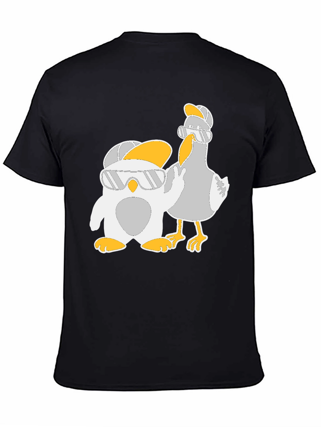 Cool Cartoon Animal Graphic Tee