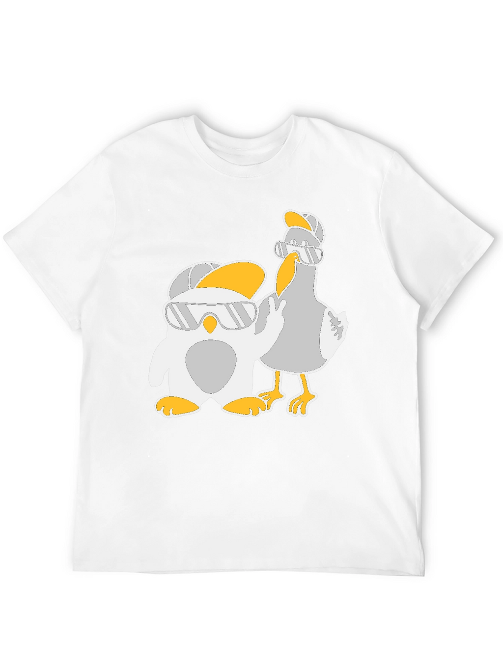 Cool Cartoon Animal Graphic Tee