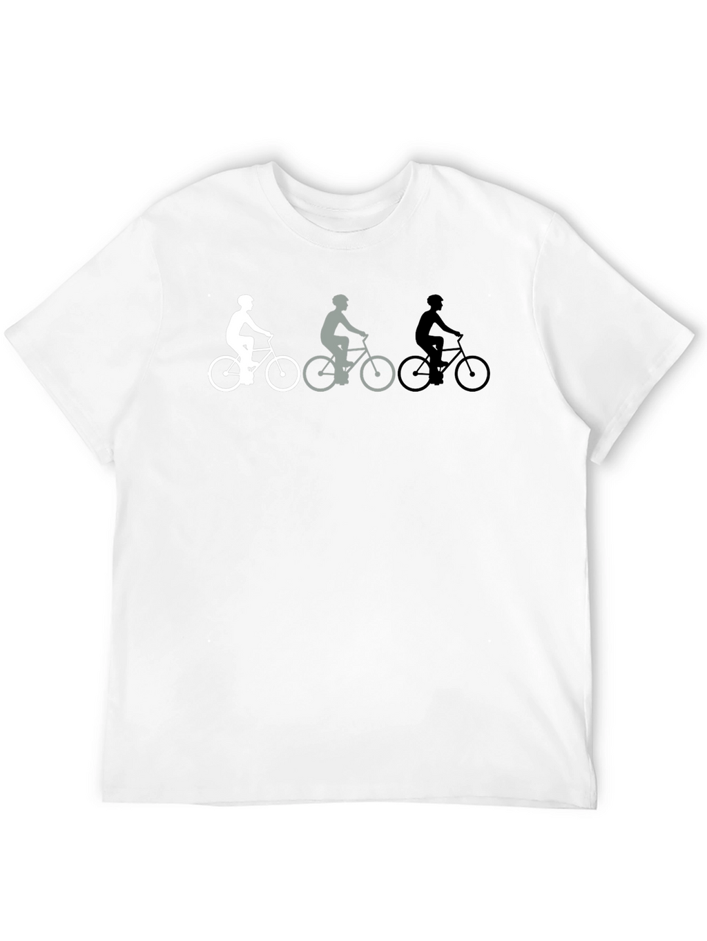 Biker Evolution Graphic Tee - Black Cotton T-Shirt