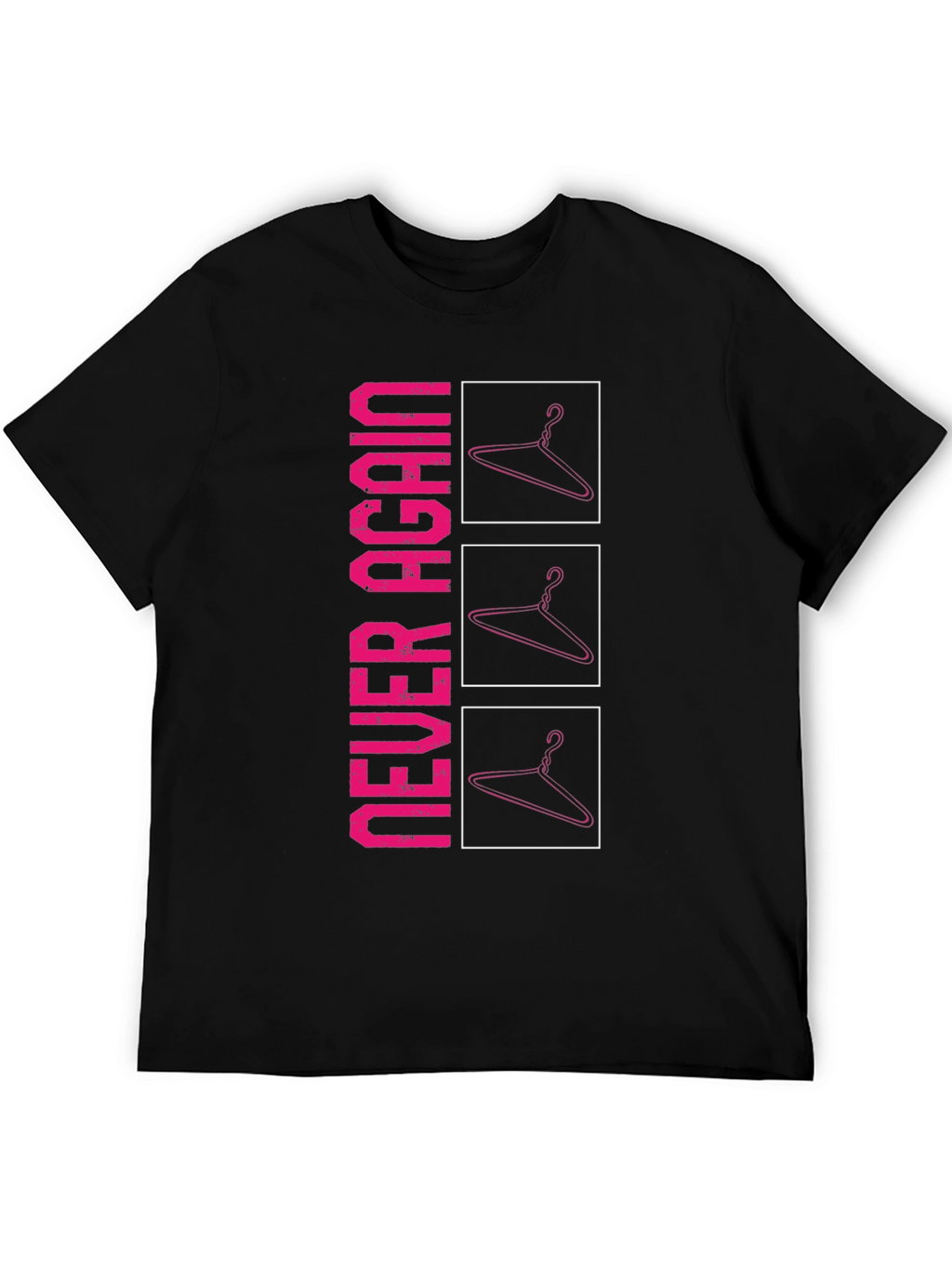 Never Again Hanger Graphic Tee