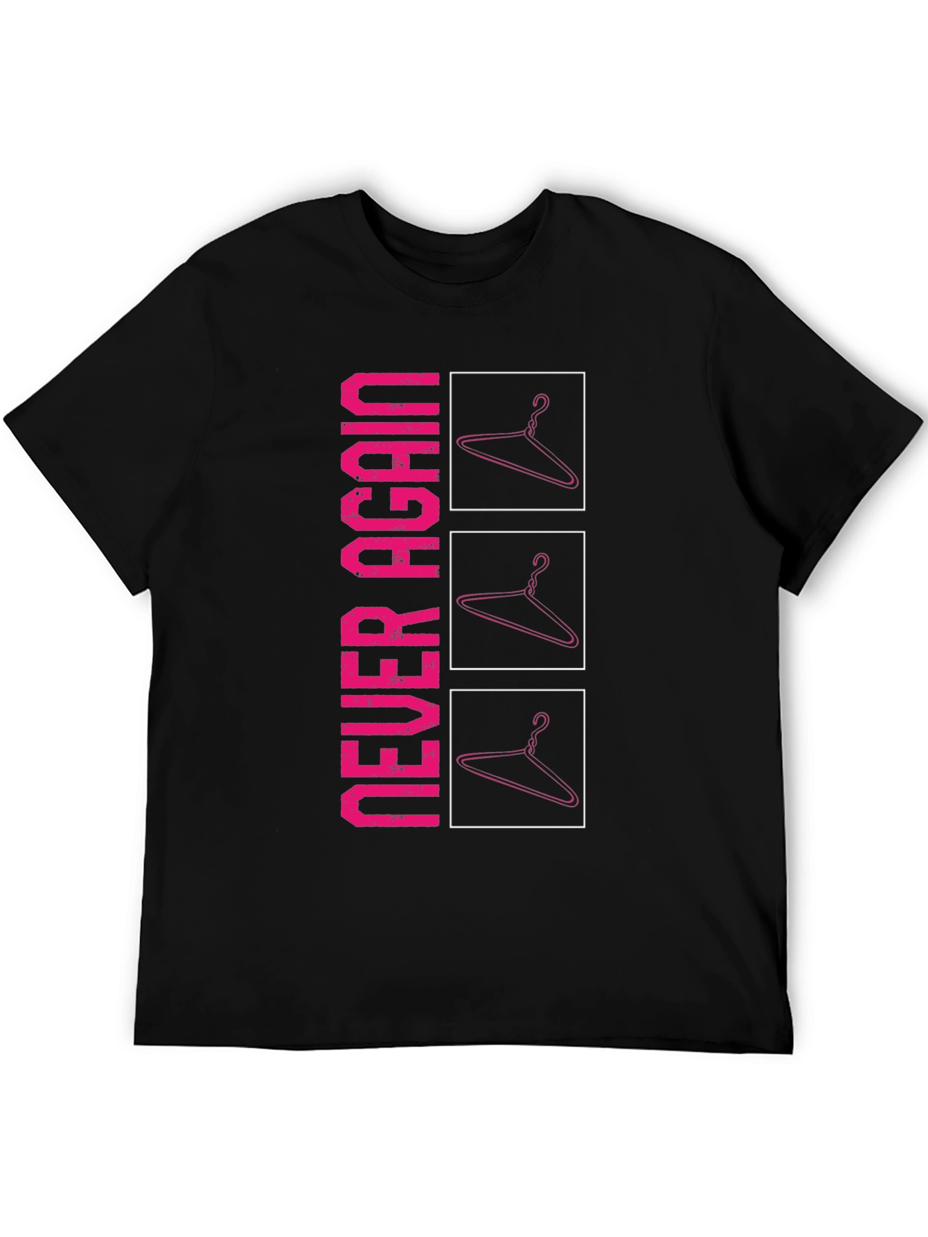 Never Again Hanger Graphic Tee