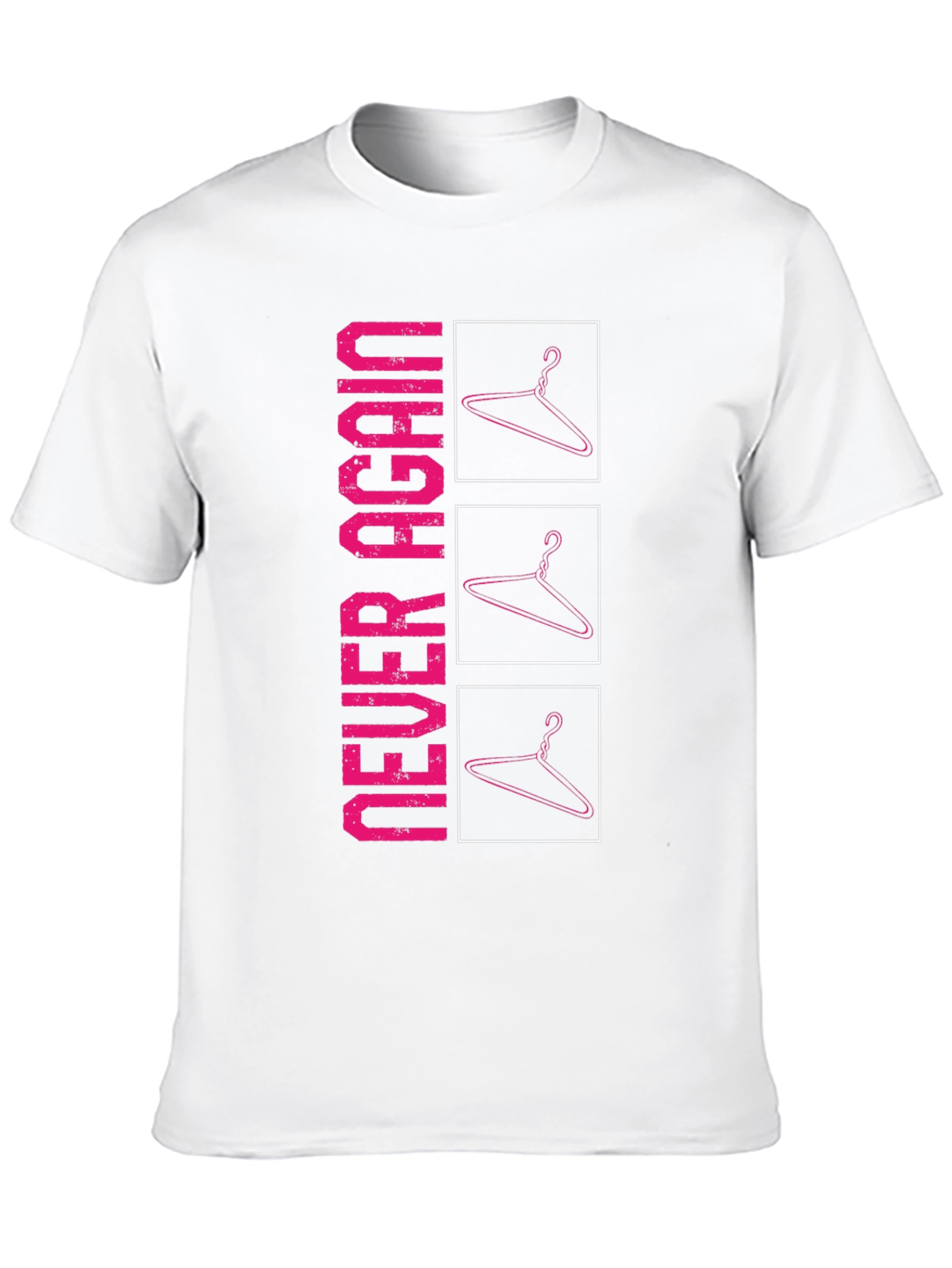Never Again Hanger Graphic Tee