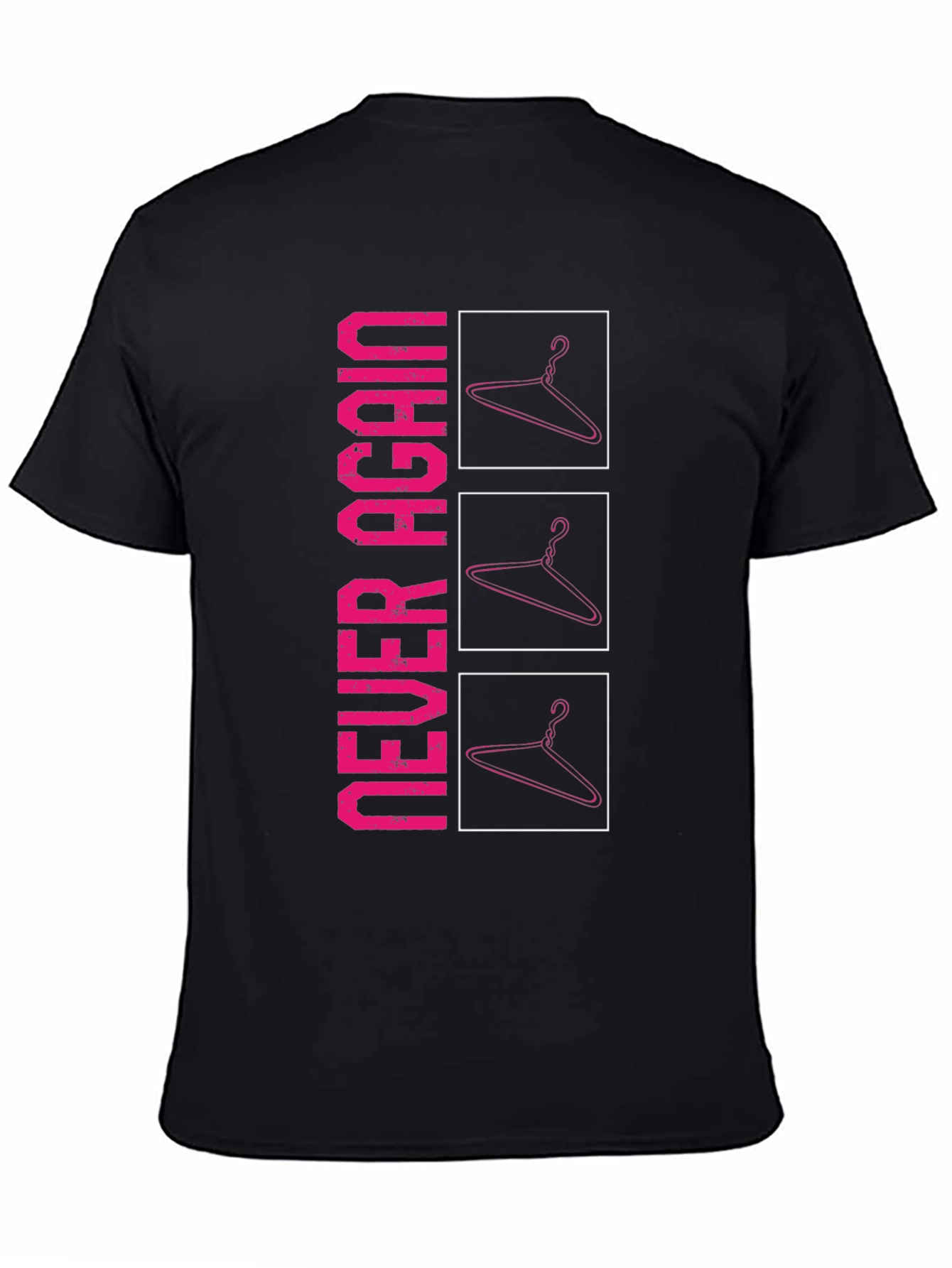 Never Again Hanger Graphic Tee