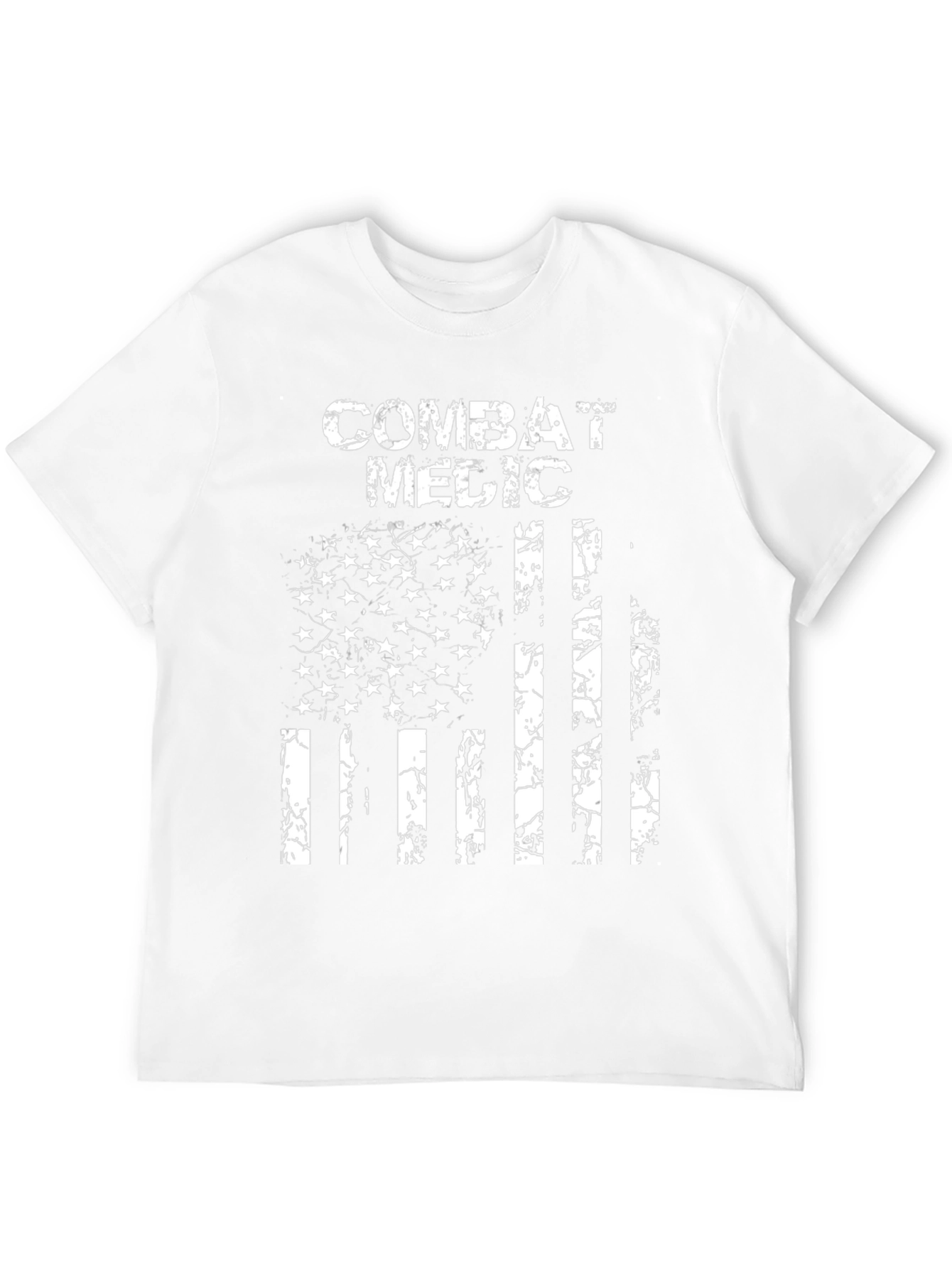 Combat Medic American Flag T-Shirt