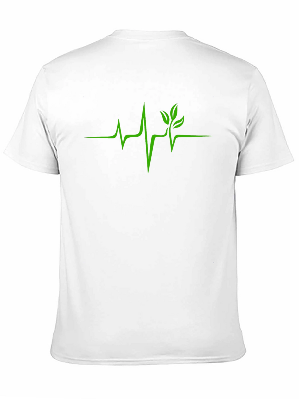 Nature Heartbeat T-Shirt - Green Life Line Tee