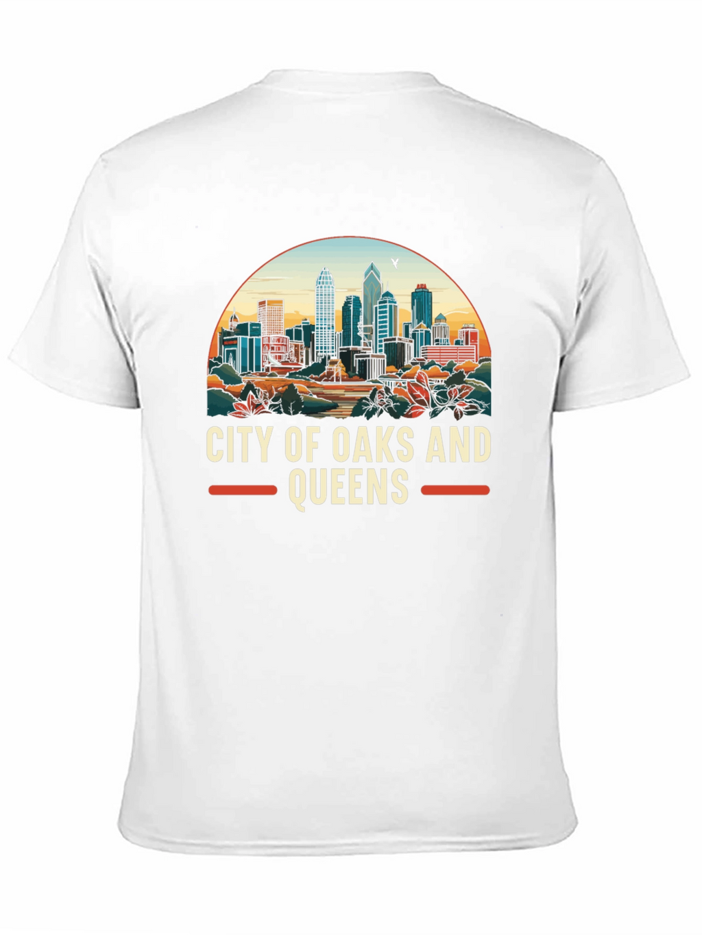 City of Oaks and Queens Graphic Tee - Black