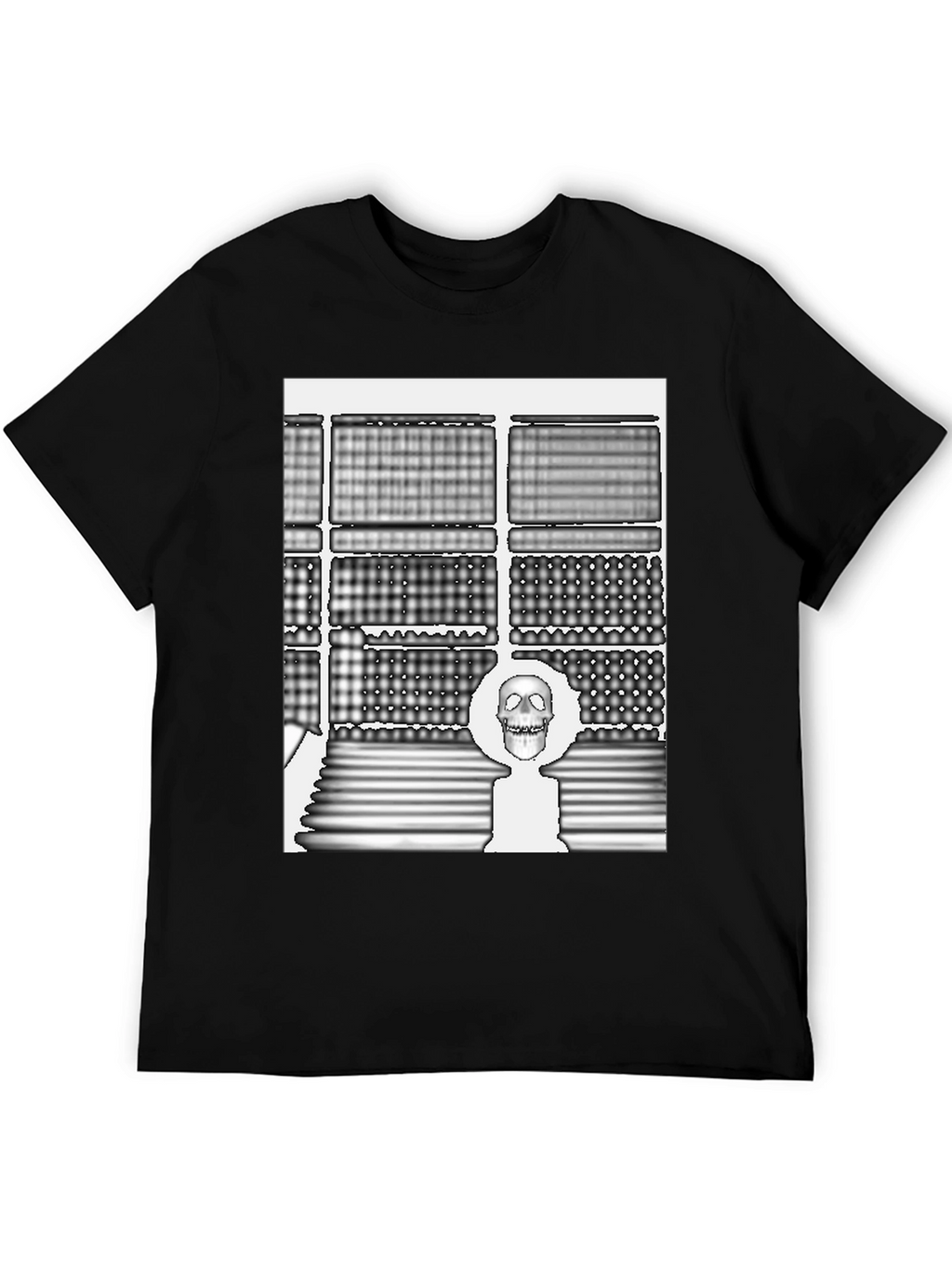 Skull Art Black Tee