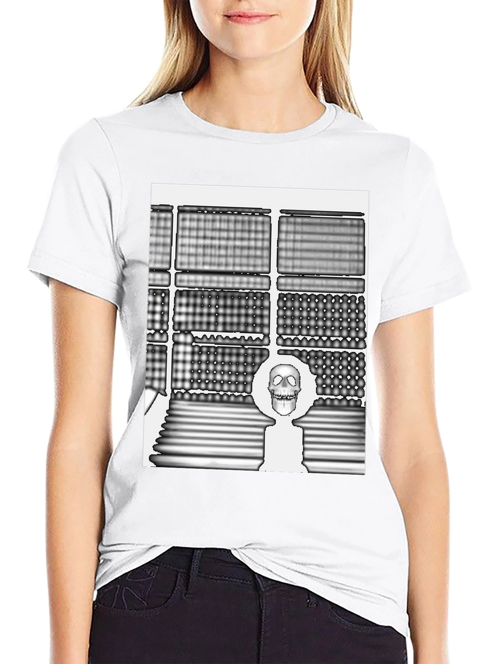 Skull Art Black Tee