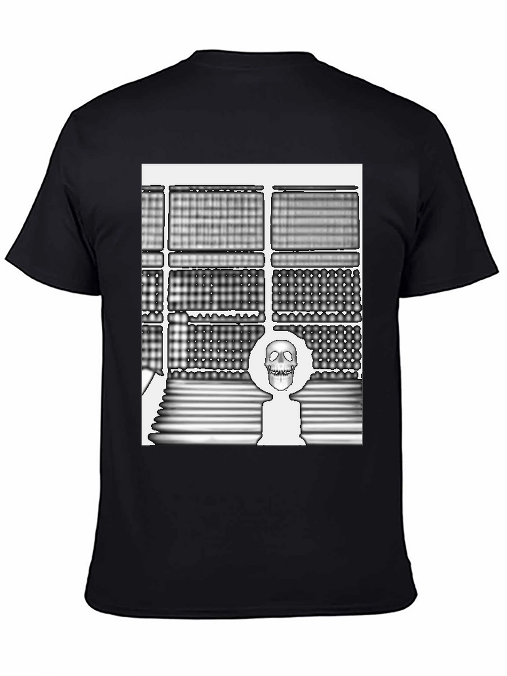 Skull Art Black Tee