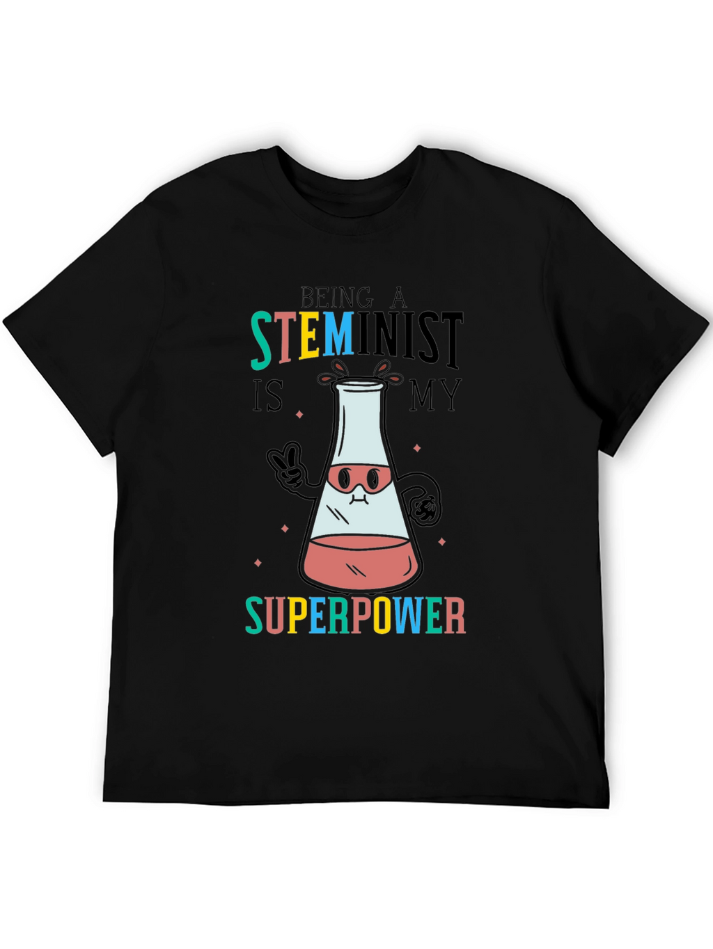 STEMinist Superpower Graphic Tee