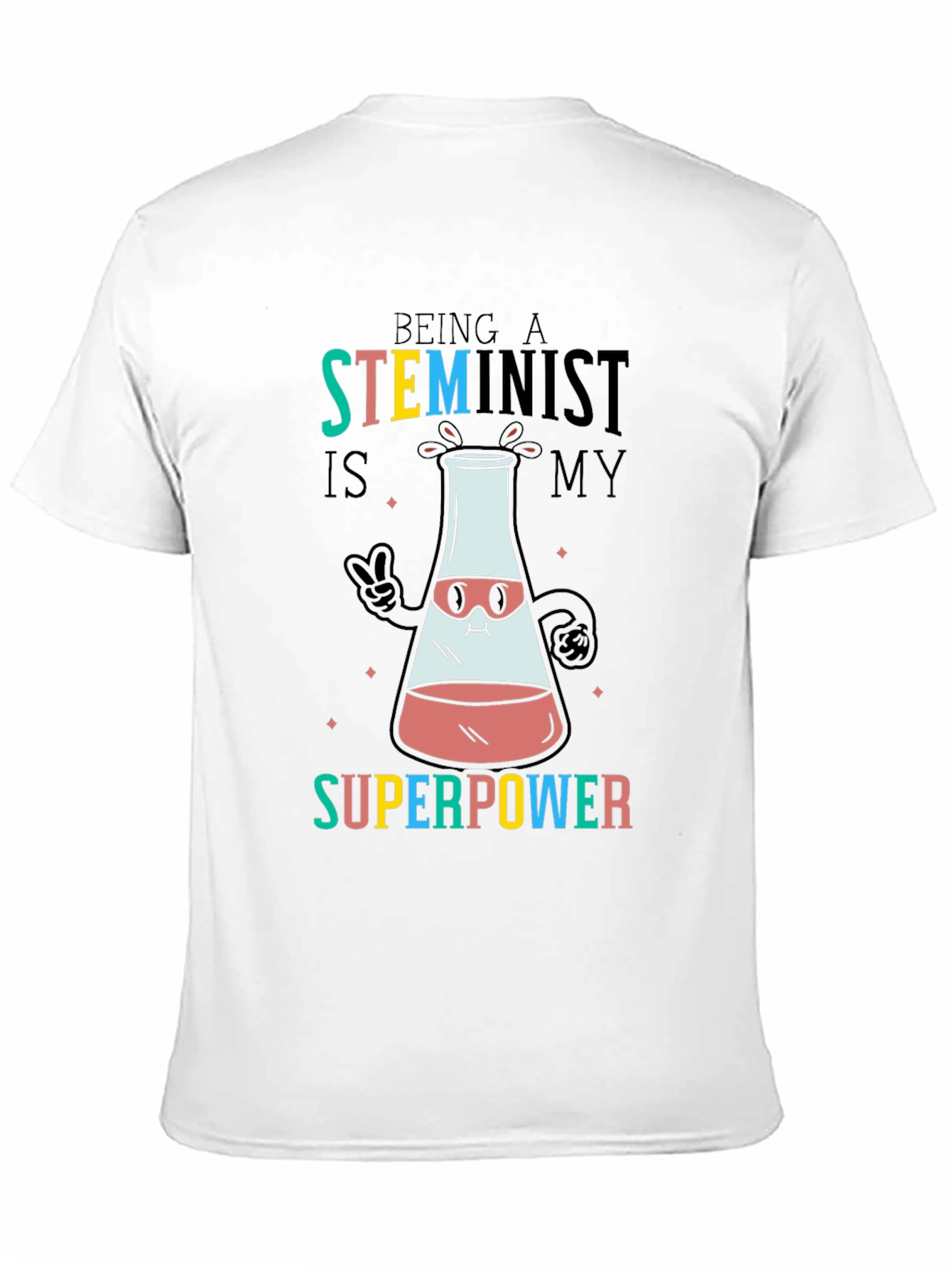 STEMinist Superpower Graphic Tee