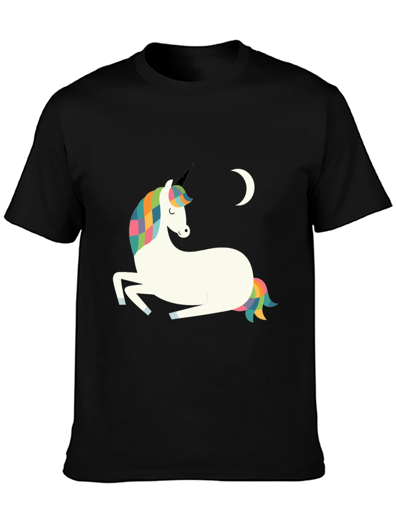 Unicorn Moon Graphic Tee - Magical Style!