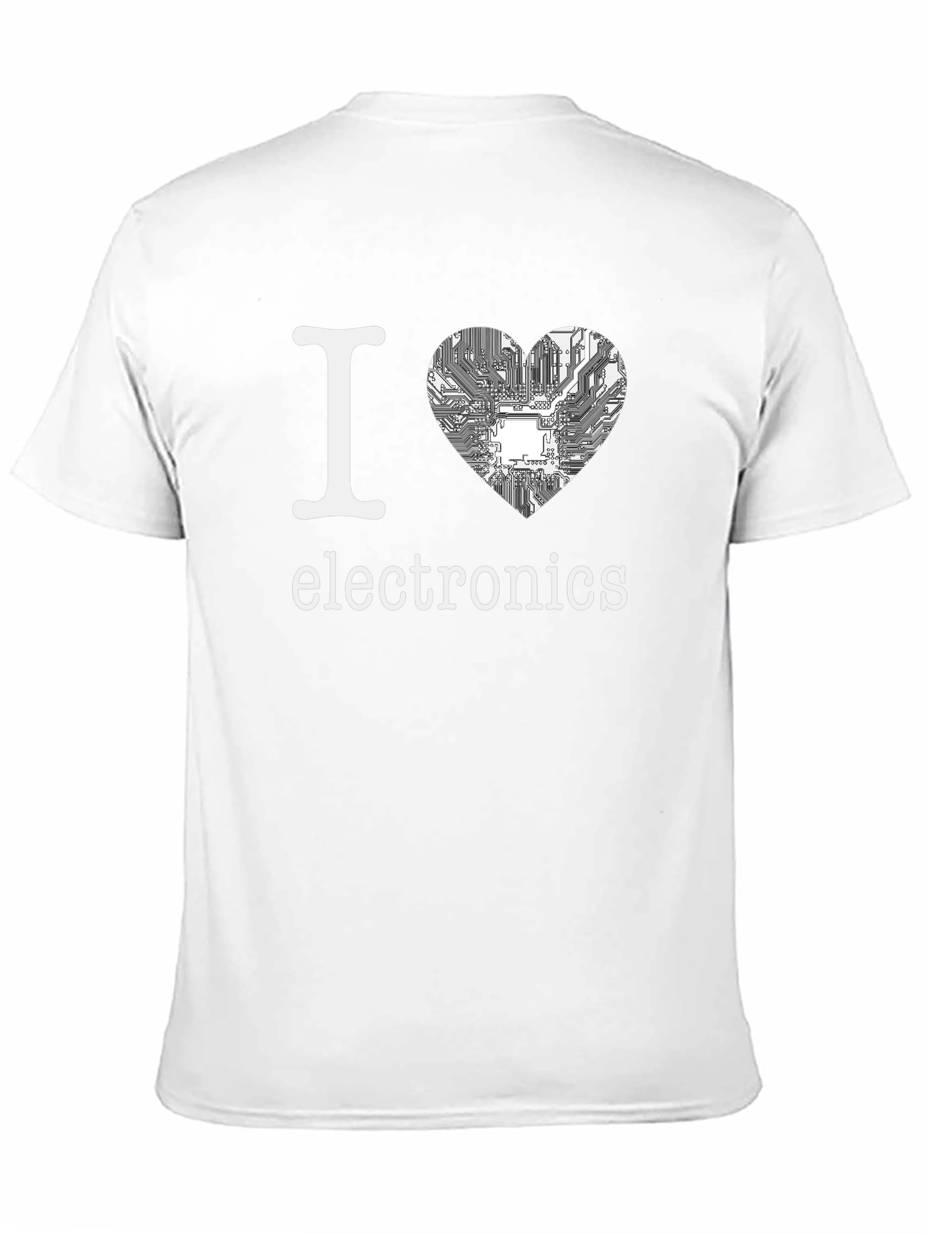 I Heart Electronics Black T-Shirt