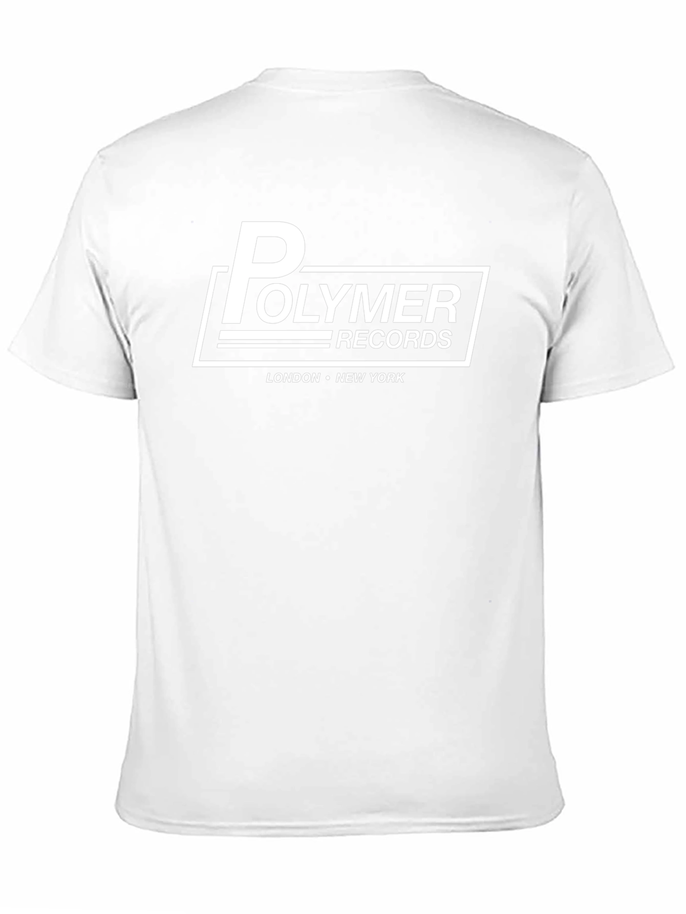 Polymer Records Graphic Tee - Black Cotton T-Shirt