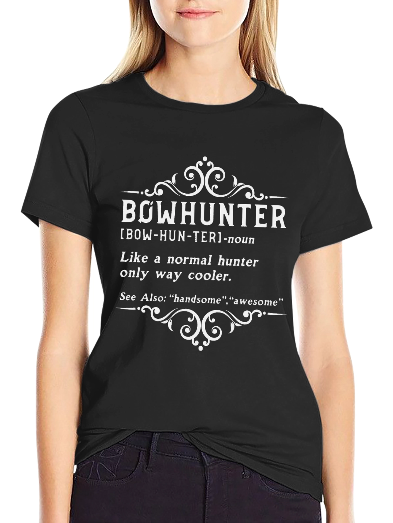 Bowhunter Definition T-Shirt - Cool Hunter Tee