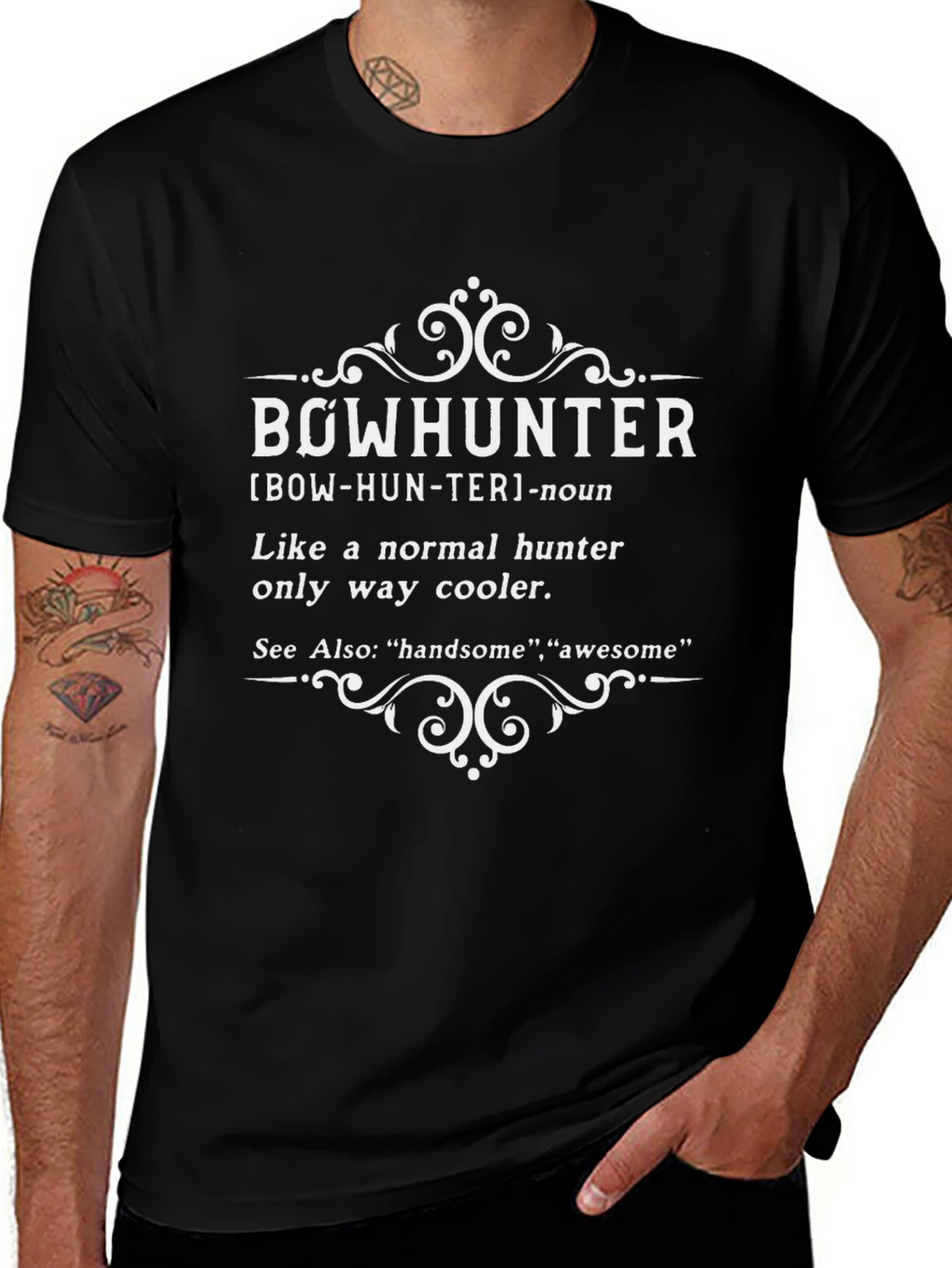 Bowhunter Definition T-Shirt - Cool Hunter Tee
