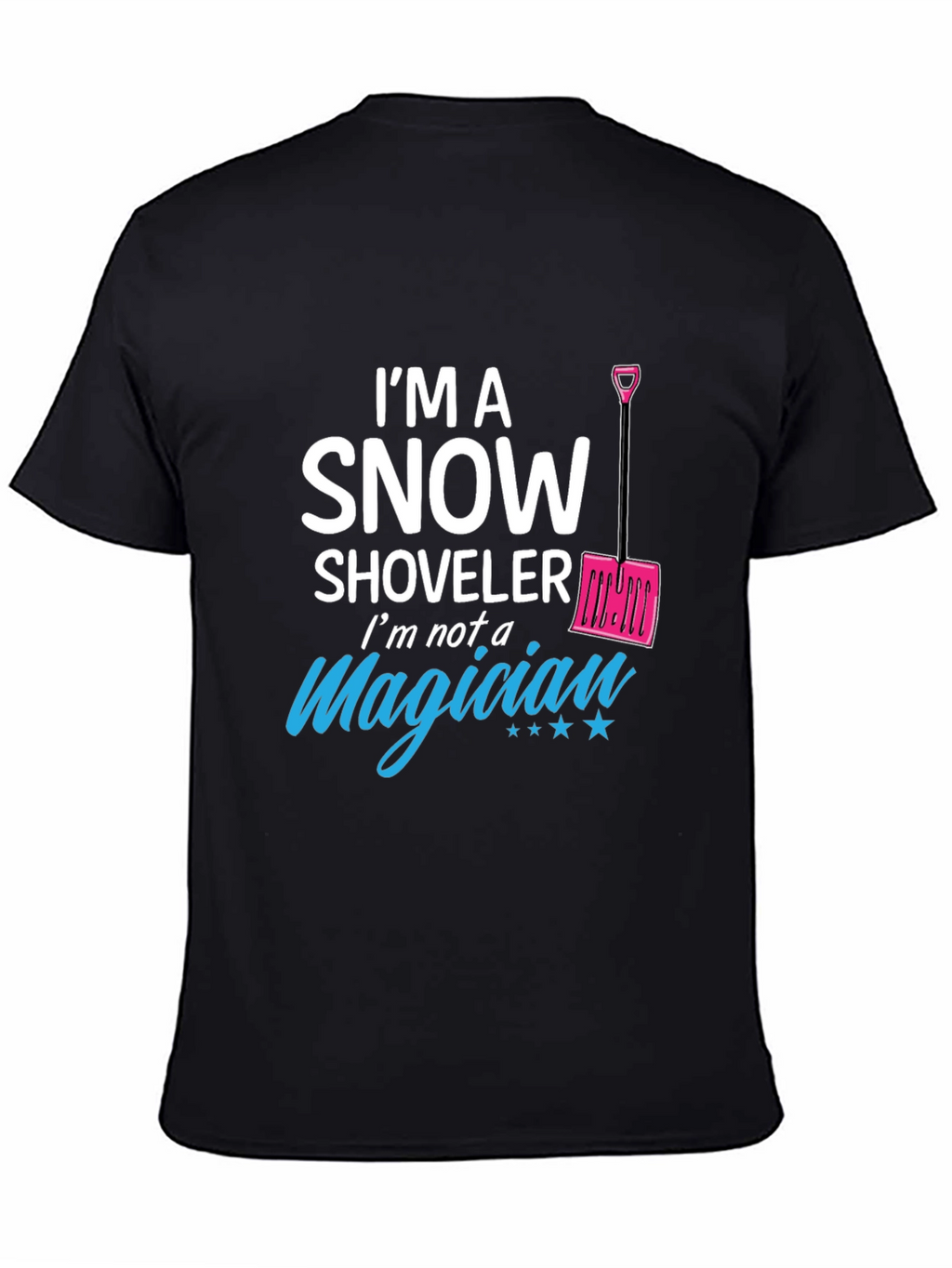 Snow Shoveler Graphic T-Shirt