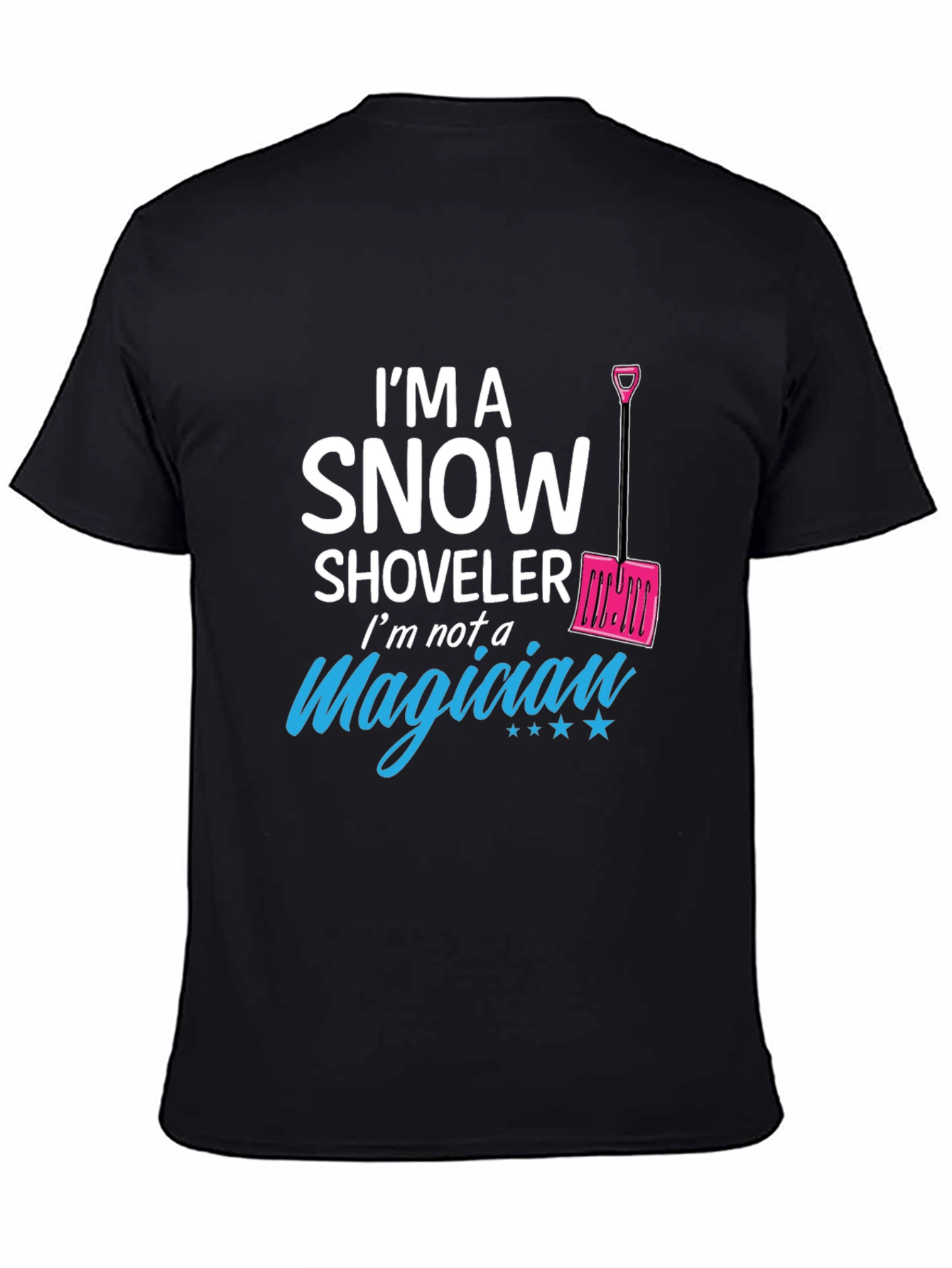 Snow Shoveler Graphic T-Shirt