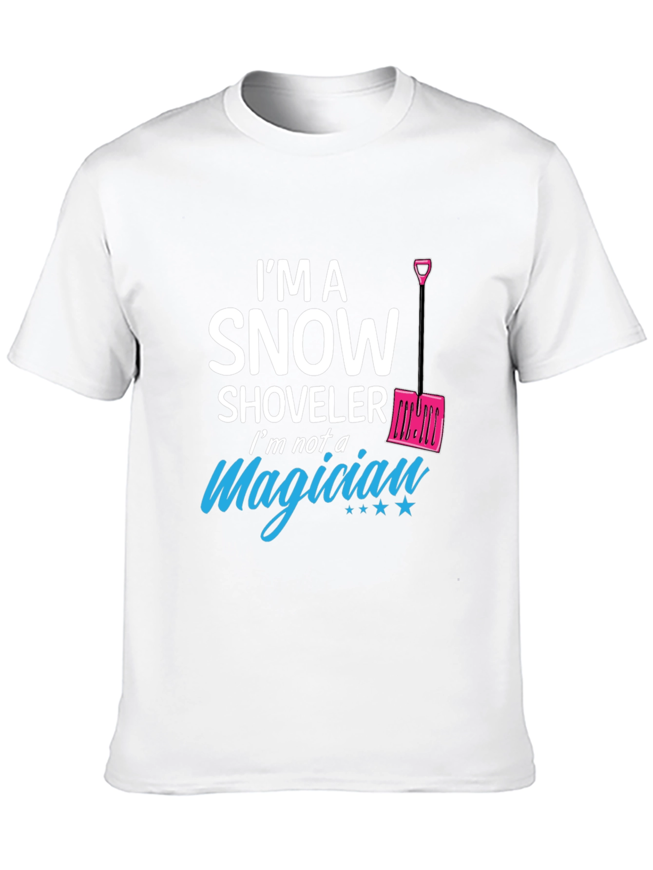 Snow Shoveler Graphic T-Shirt