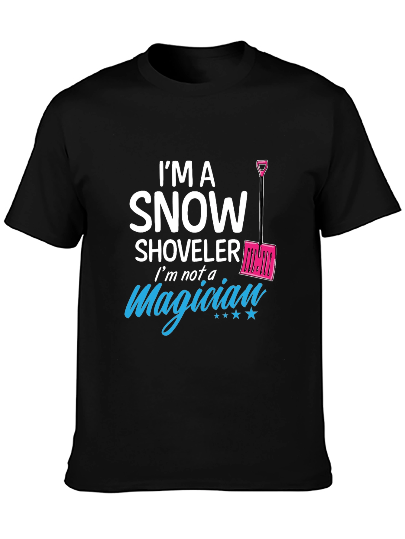 Snow Shoveler Graphic T-Shirt