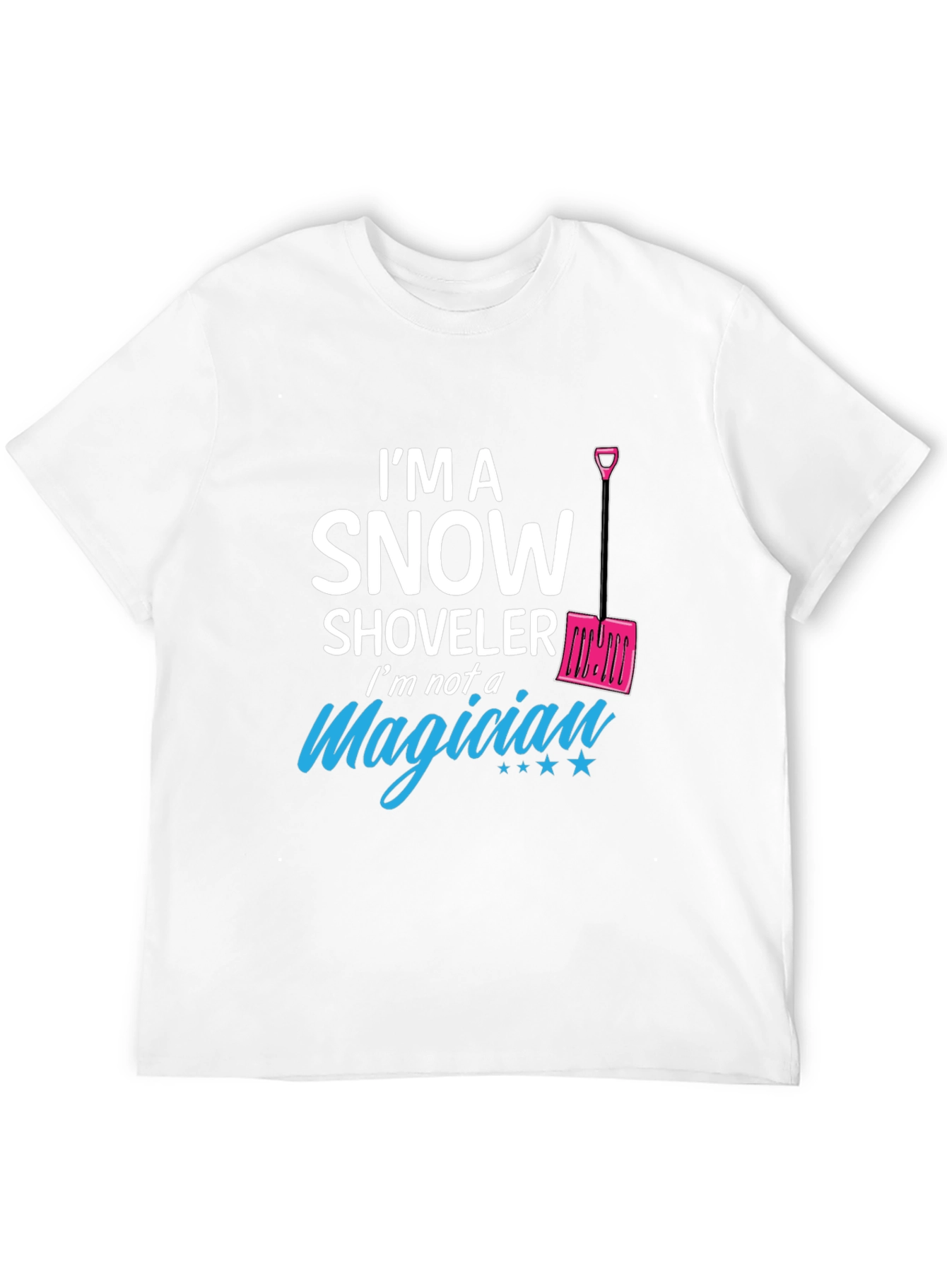Snow Shoveler Graphic T-Shirt