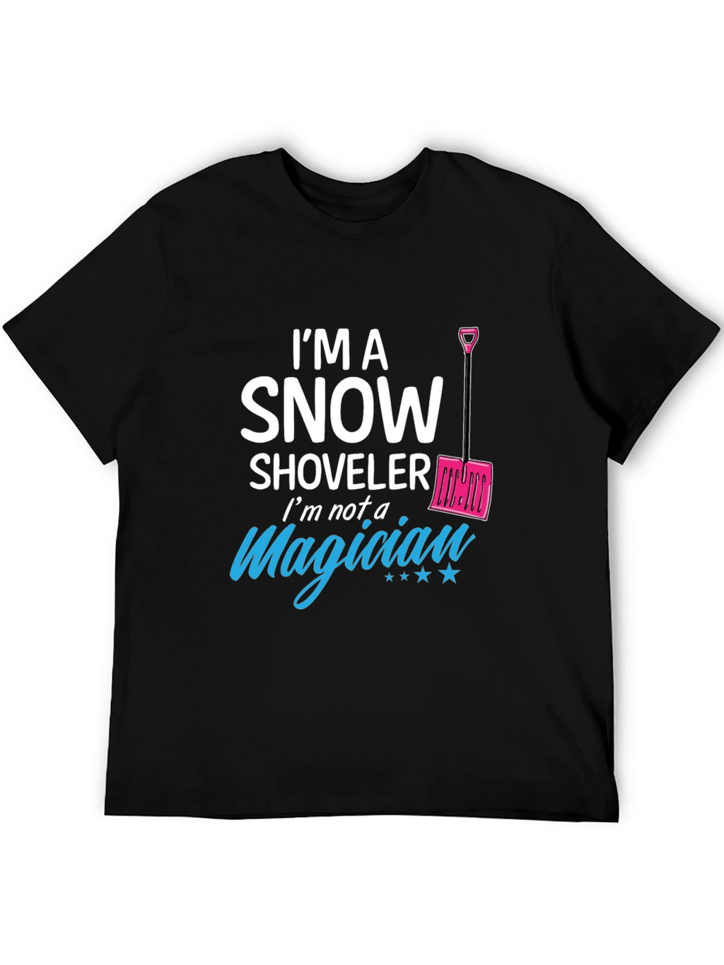 Snow Shoveler Graphic T-Shirt