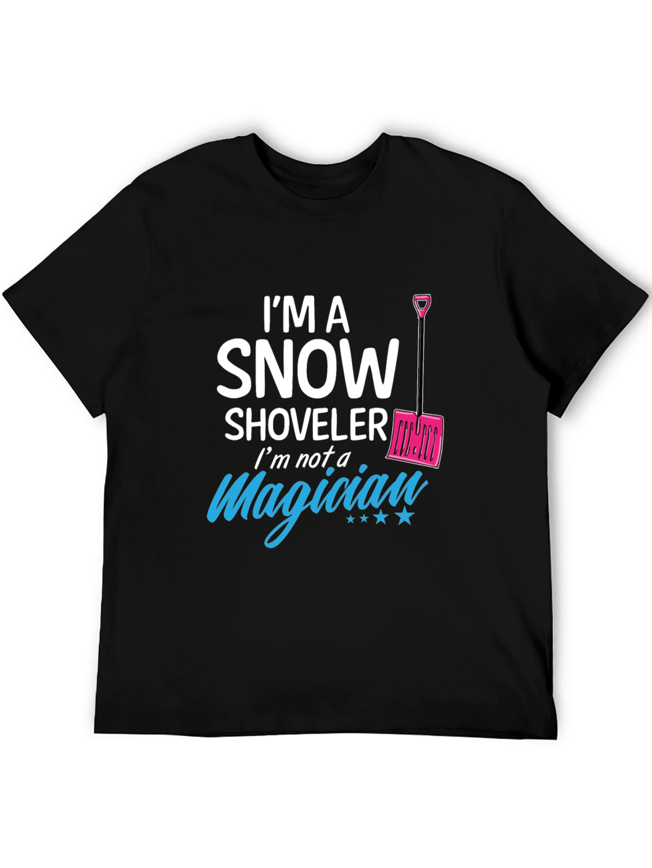 Snow Shoveler Graphic T-Shirt