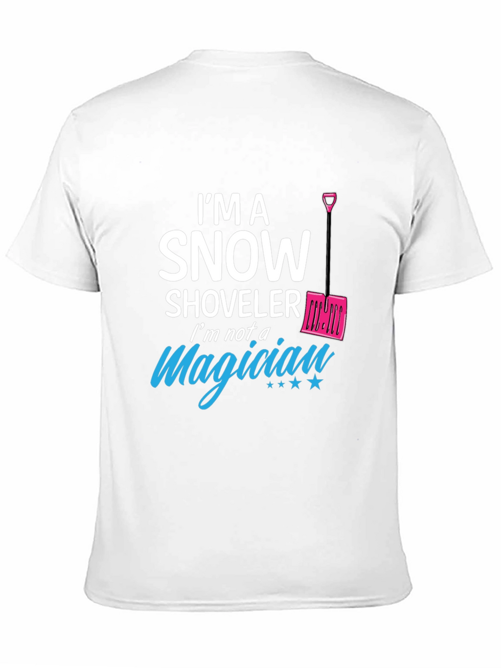 Snow Shoveler Graphic T-Shirt